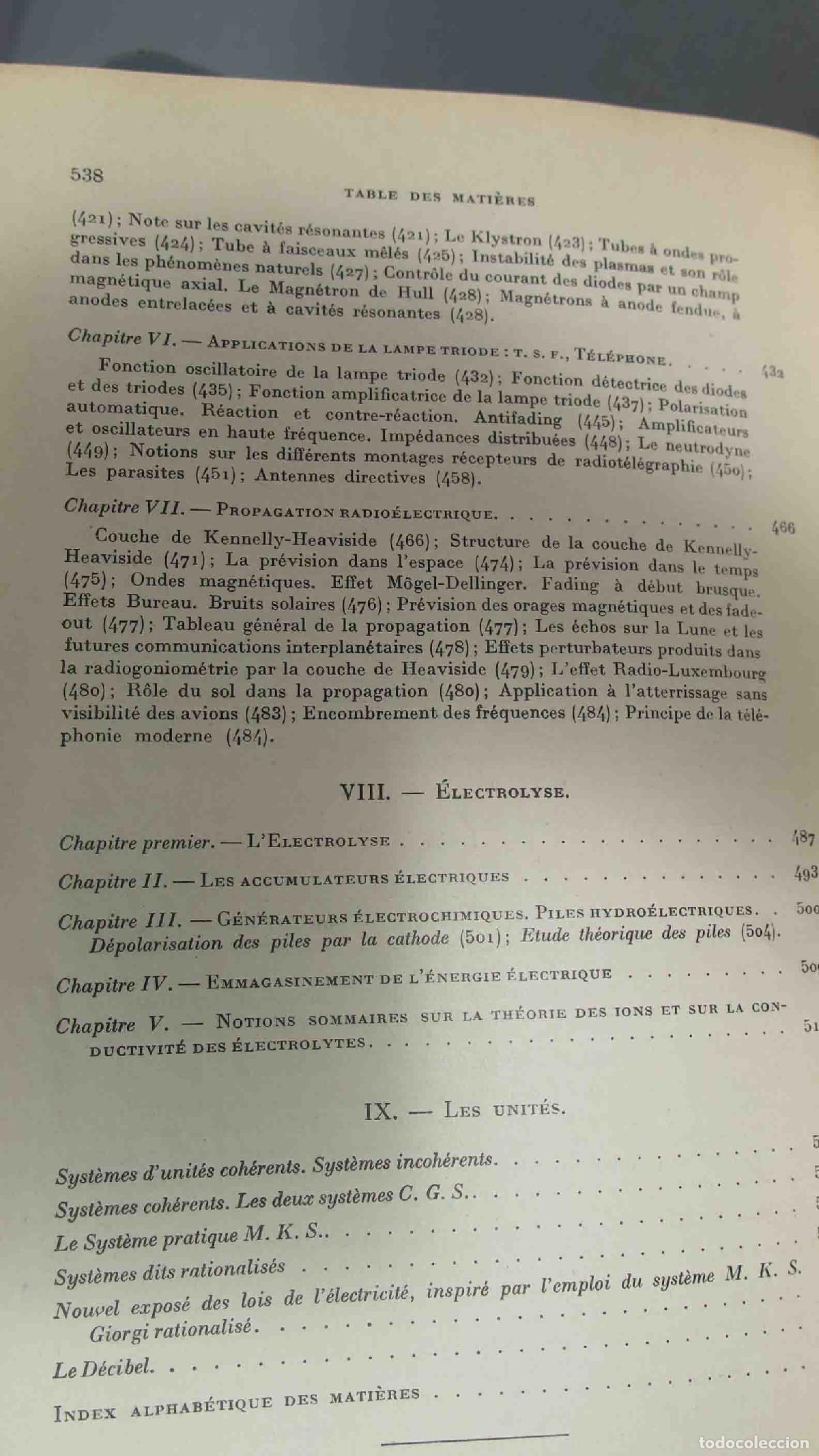 Libros de segunda mano de ciencias: ELECTRICITE. Rocard - Foto 5