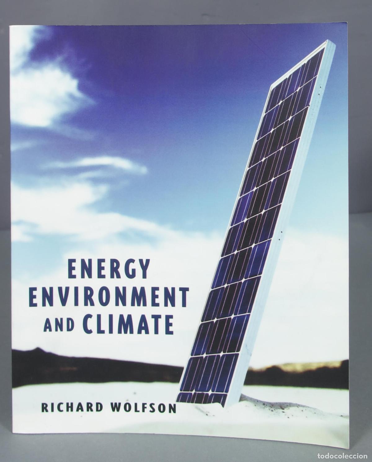Libros de segunda mano: Energy, Environment, and Climate. Richard Wolfson - Foto 1