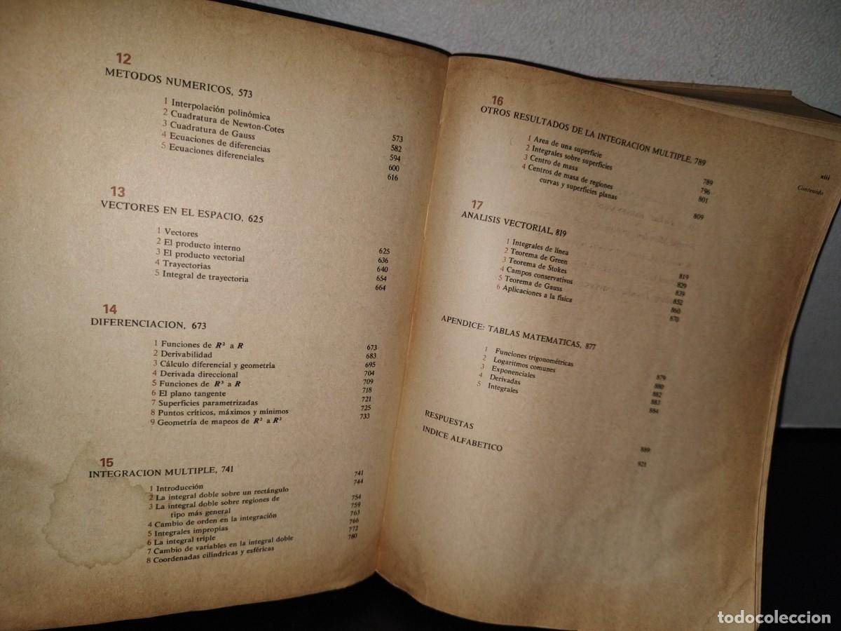 Libros de segunda mano de ciencias: 77- C&Aacute;LCULO - MCALOON/TROMBA - 1976 - Foto 10
