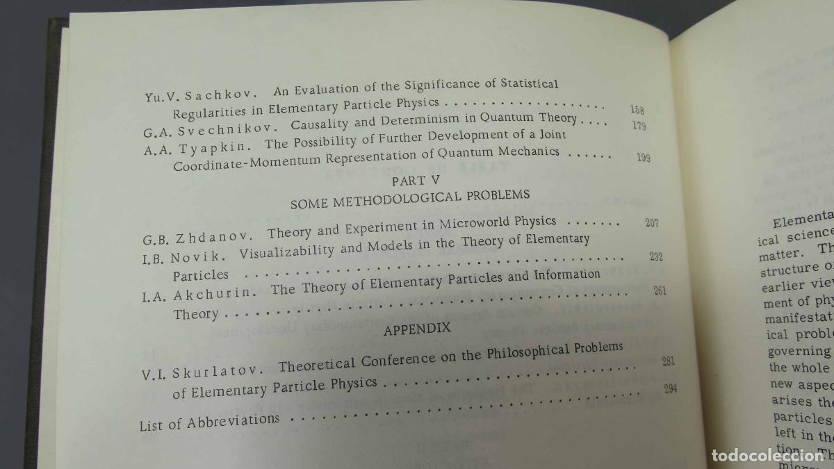 Libros de segunda mano de ciencias: Philosophical Problems of Elementary Particle Physics. I.V. Kuznetsov - Foto 3