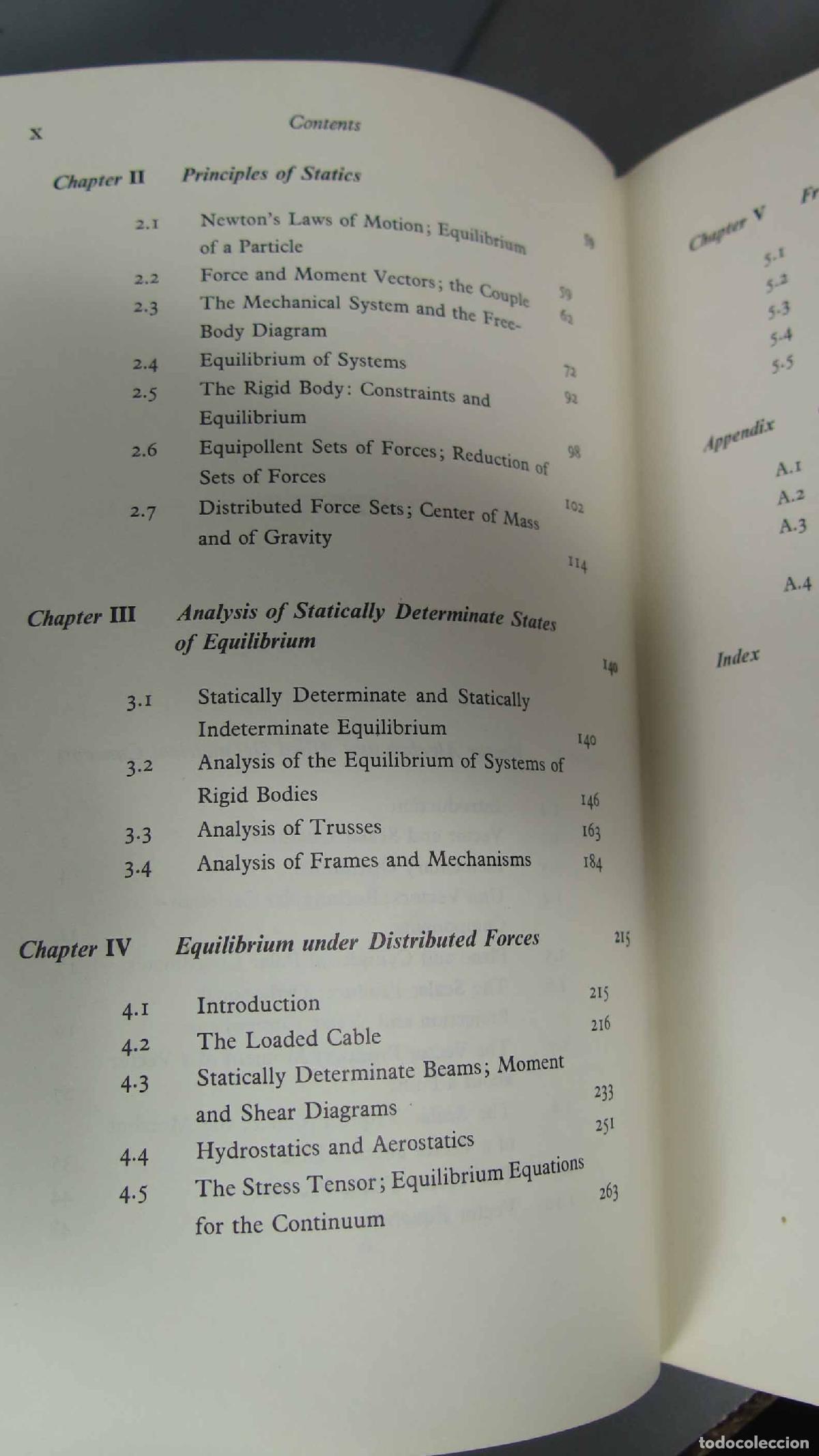 Libros de segunda mano de ciencias: Statics. Goodman. Warner - Foto 3