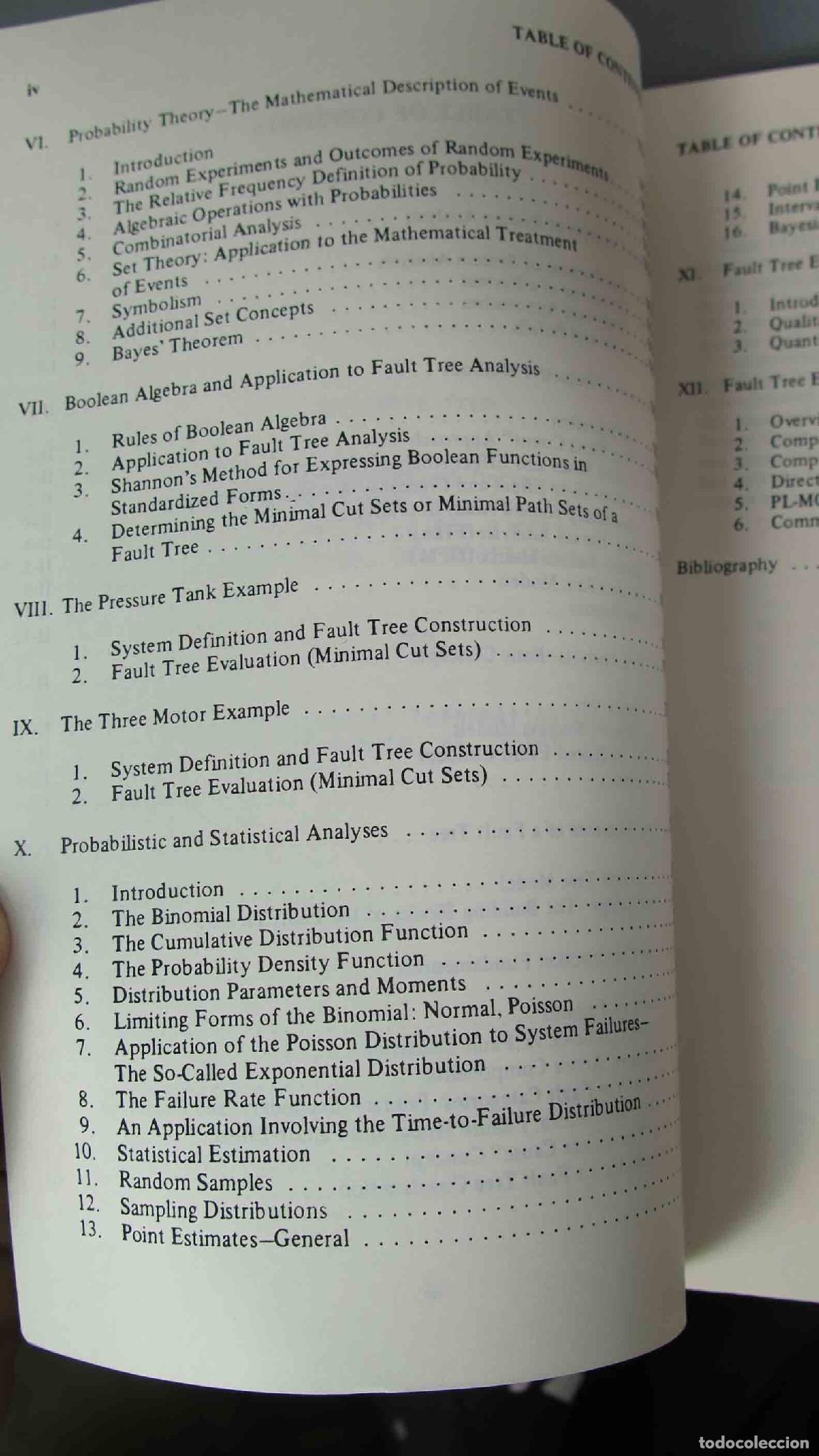Libros de segunda mano de ciencias: Fault Tree Handbook. U. S. Nuclear Regulatory Commission. 1981 - Foto 3
