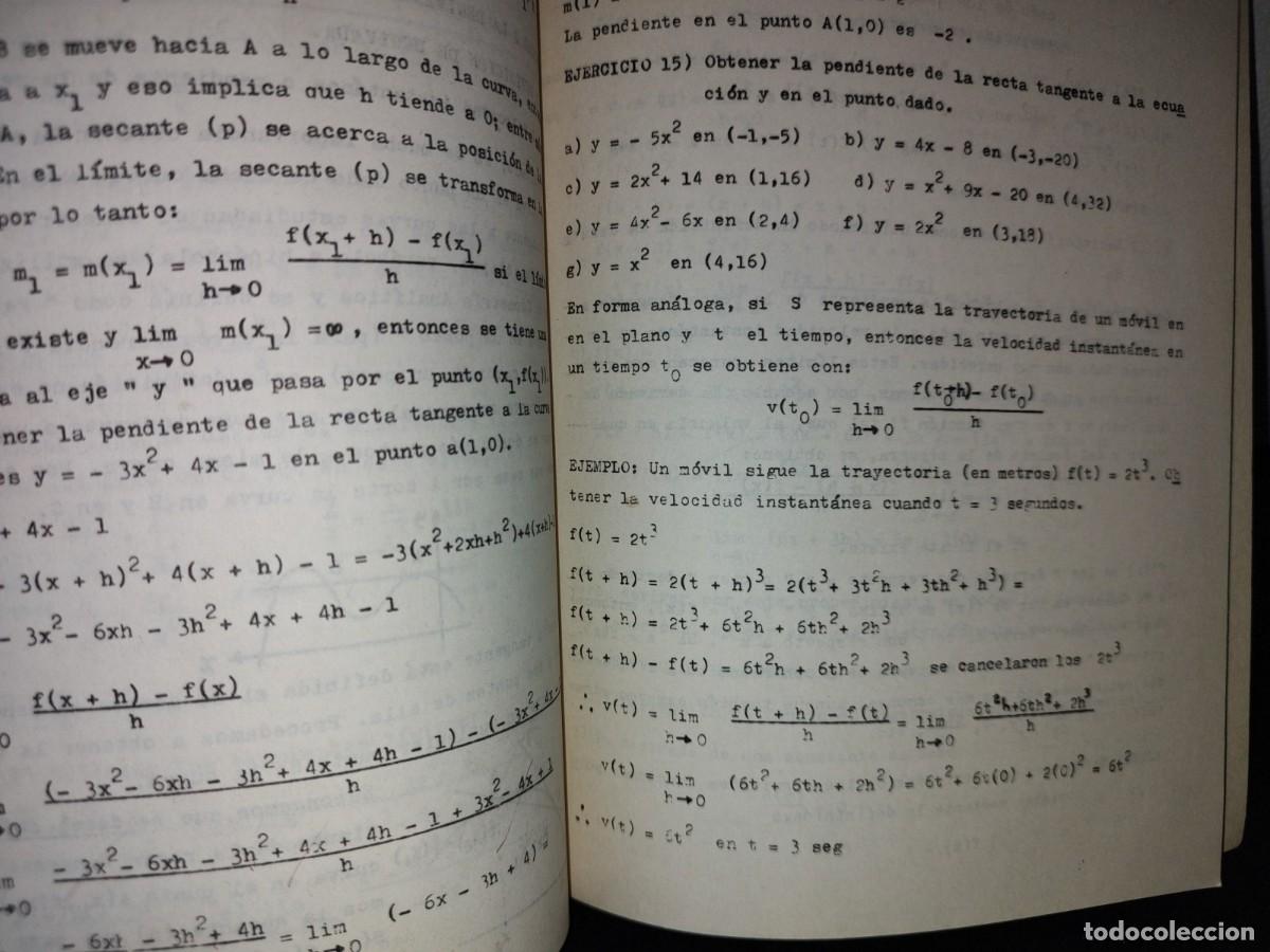 Libros de segunda mano de ciencias: 77- C&Aacute;LCULO DIFERENCIAL E INTEGRAL I - V&Iacute;CTOR S&Aacute;NCHEZ D. - Foto 6