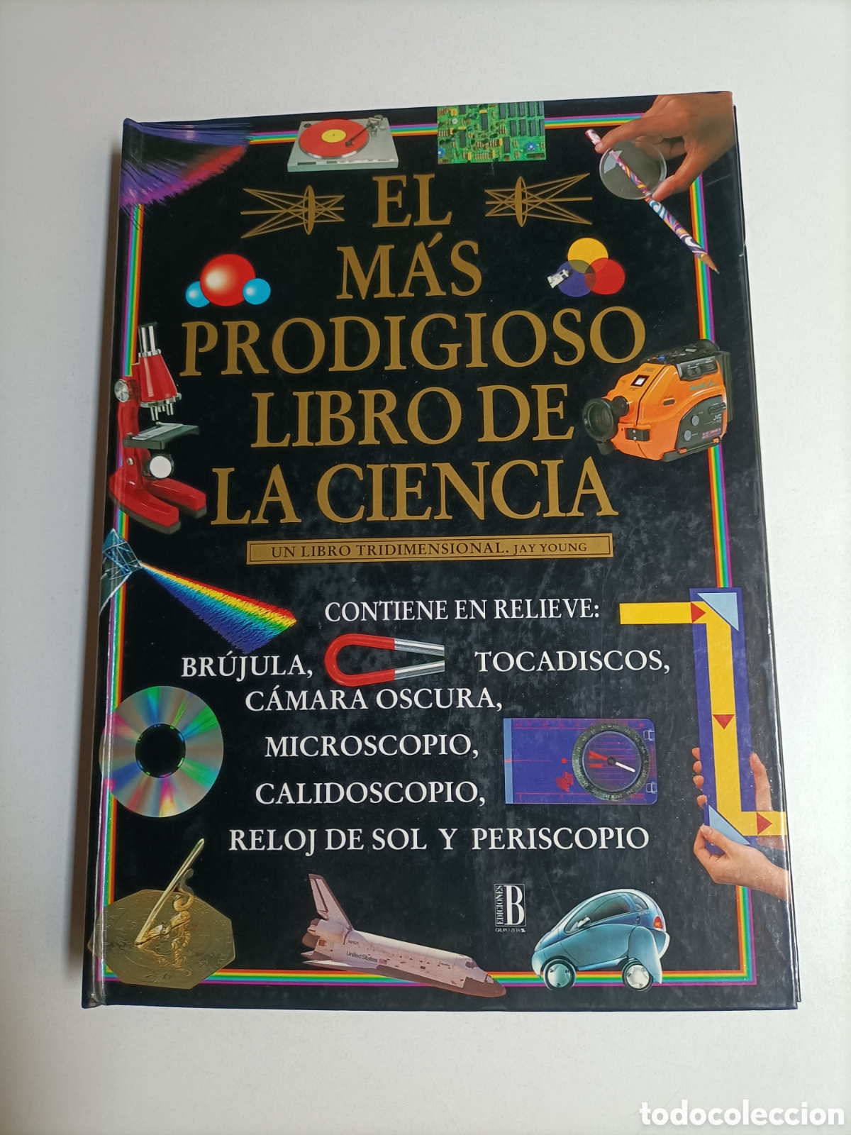 Libros de segunda mano de ciencias: El m&aacute;s prodigioso libro de la ciencia . Contiene relieve troquelado - Foto 2