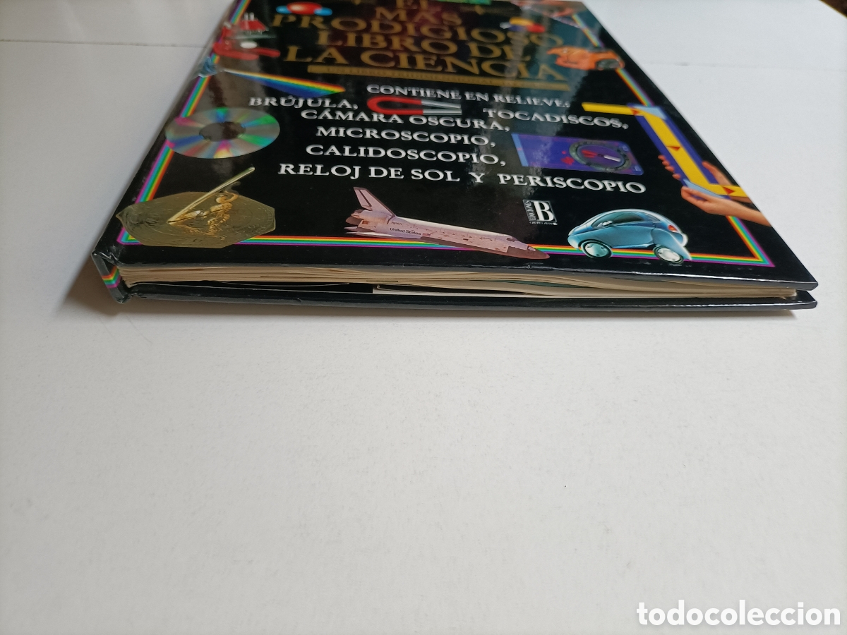 Libros de segunda mano de ciencias: El m&aacute;s prodigioso libro de la ciencia . Contiene relieve troquelado - Foto 4