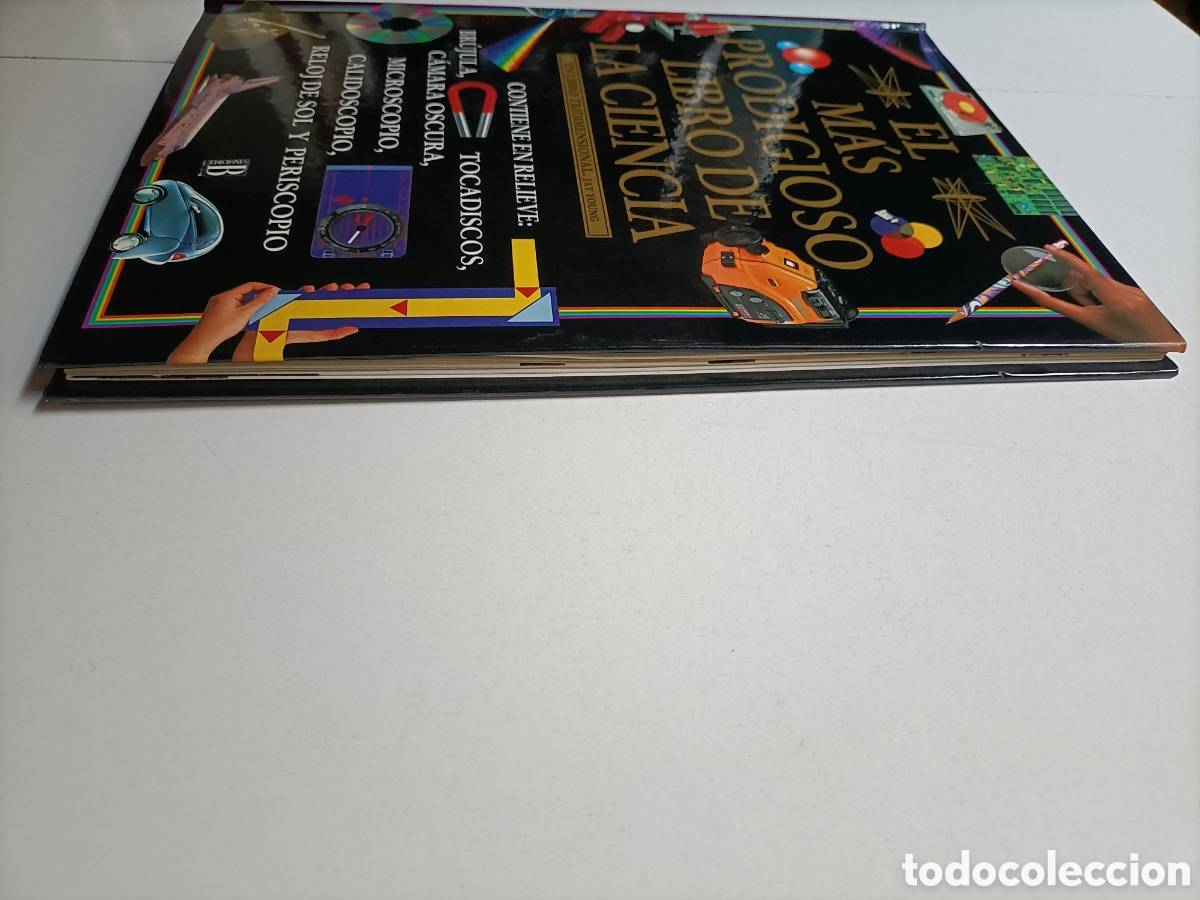 Libros de segunda mano de ciencias: El m&aacute;s prodigioso libro de la ciencia . Contiene relieve troquelado - Foto 5