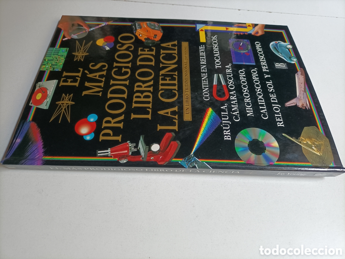 Libros de segunda mano de ciencias: El m&aacute;s prodigioso libro de la ciencia . Contiene relieve troquelado - Foto 1