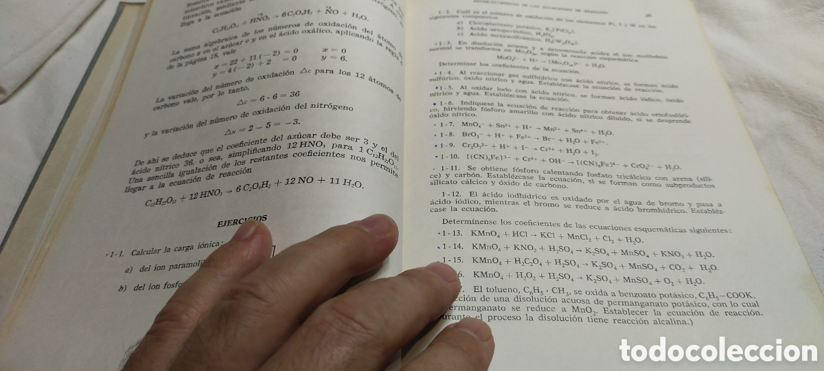 Libros de segunda mano de ciencias: Tratado de estequiometr&iacute;a. Matem&aacute;ticas. Nylen - Foto 4