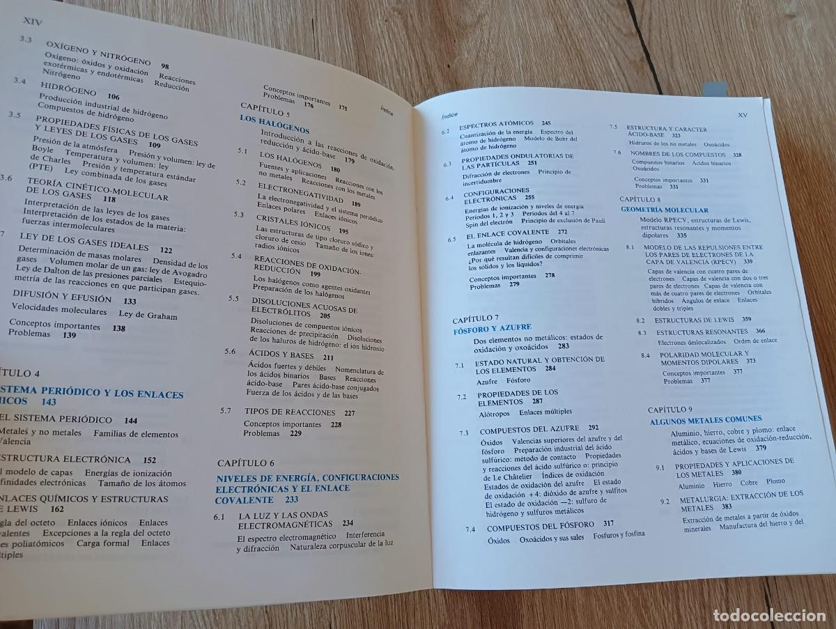 Libros de segunda mano de ciencias: Qu&iacute;mica Gillespie, Humphreys, Baird, Robinson - Foto 5
