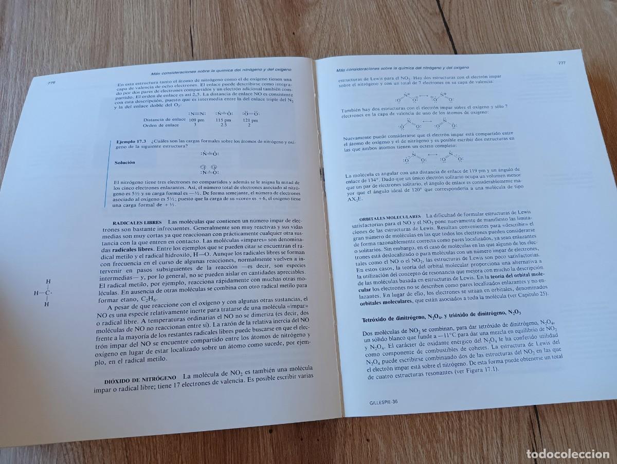Libros de segunda mano de ciencias: Qu&iacute;mica Gillespie, Humphreys, Baird, Robinson - Foto 9