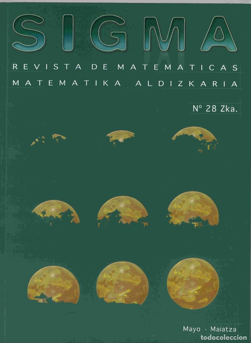 Second hand books of Sciences: Sigma n&ordm; 28 Revista de Matem&aacute;ticas. Mayo 2006