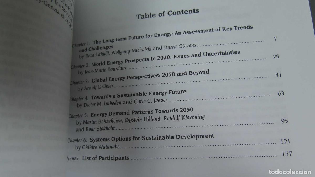 Libros de segunda mano de ciencias: Energy. Organisation for Economic Co-Operation and Development - Foto 2