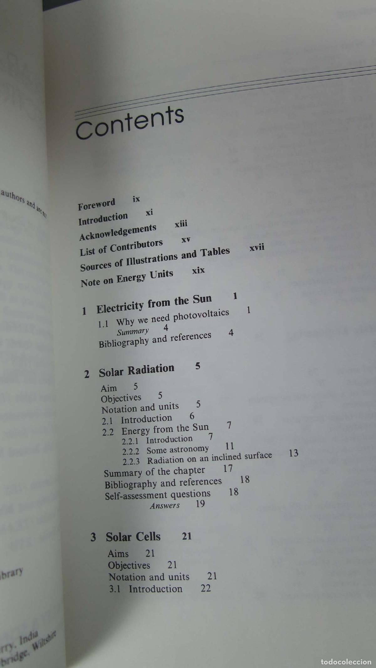 Libros de segunda mano de ciencias: Solar Electricity. K. Bogus - Foto 2
