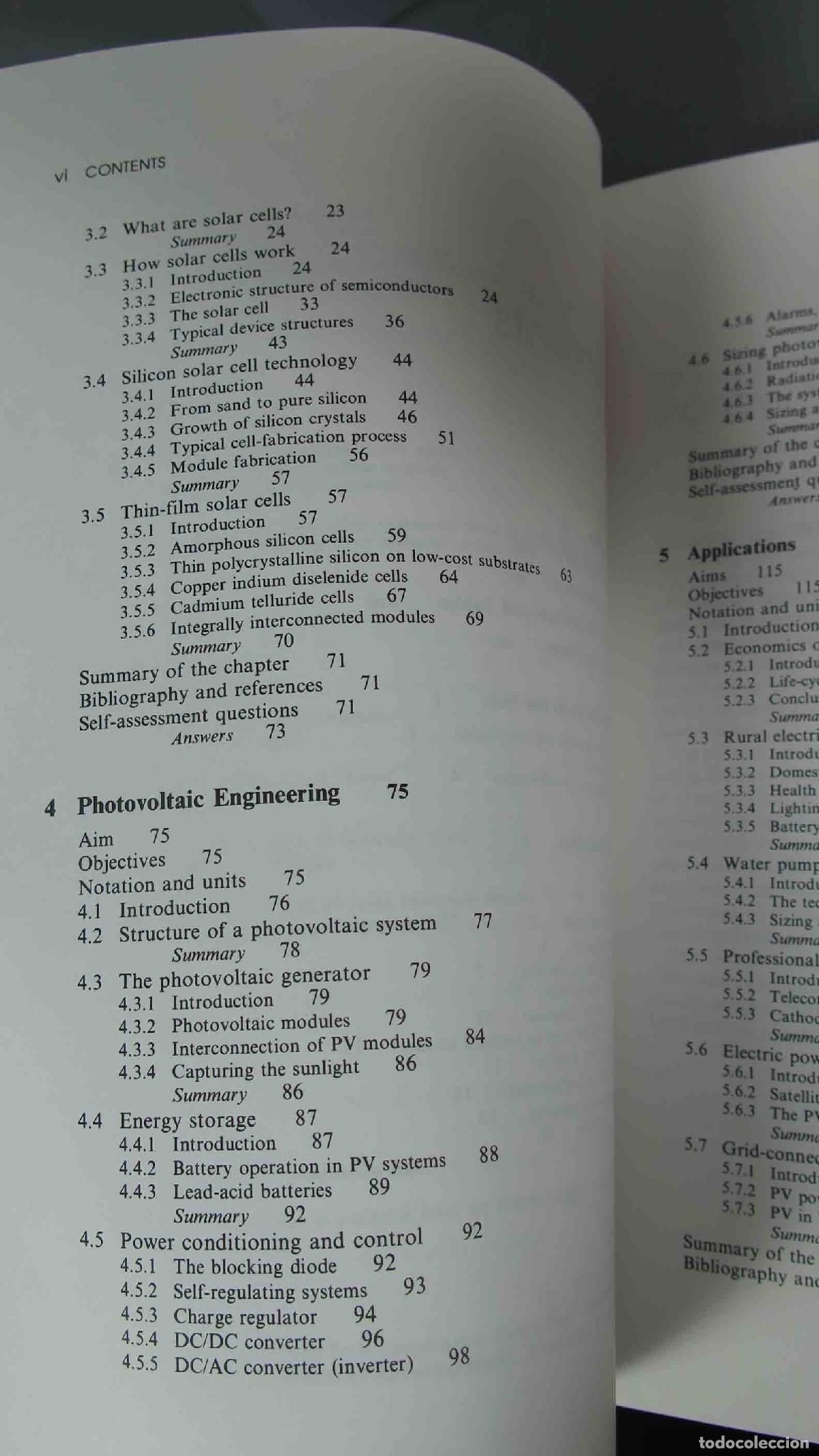 Libros de segunda mano de ciencias: Solar Electricity. K. Bogus - Foto 3