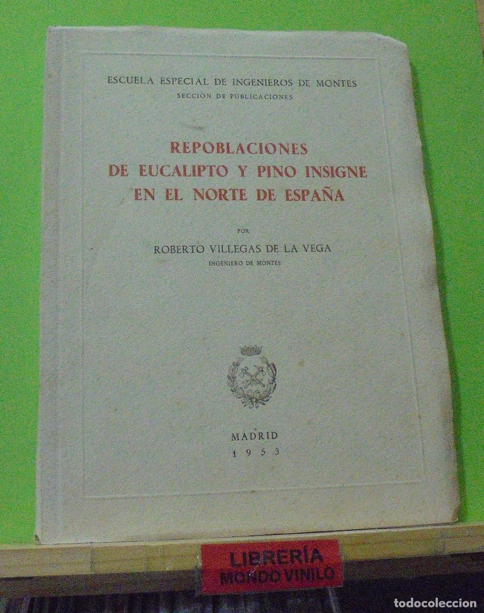 Second hand books: Repoblaciones de eucalipto y pino insigne en el norte de Espa&ntilde;a. Roberto Villegas de la Vega