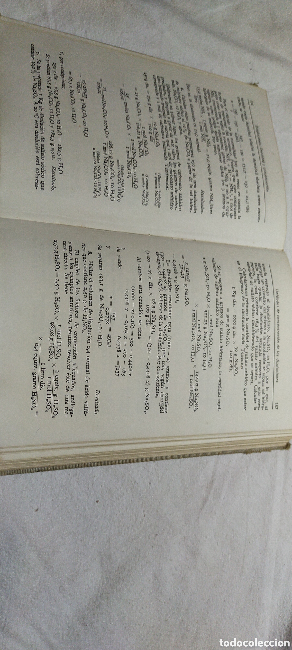 Libros de segunda mano de ciencias: Problemas de qu&iacute;mica general. Profesor Jos&eacute; ibarz. Mar&iacute;n - Foto 4