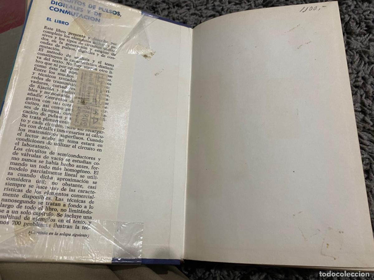 Libros de segunda mano de ciencias: CIRCUITOS DE PULSOS DIGITALES Y DE CONMUTACI&Oacute;N - MILLMAN Y TAUB - ED. CASTILLO - Foto 6