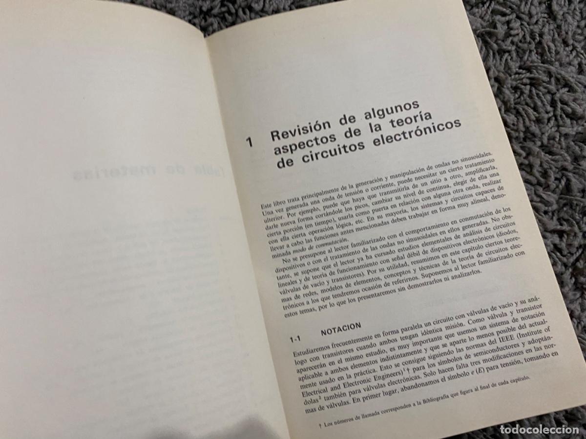 Libros de segunda mano de ciencias: CIRCUITOS DE PULSOS DIGITALES Y DE CONMUTACI&Oacute;N - MILLMAN Y TAUB - ED. CASTILLO - Foto 10