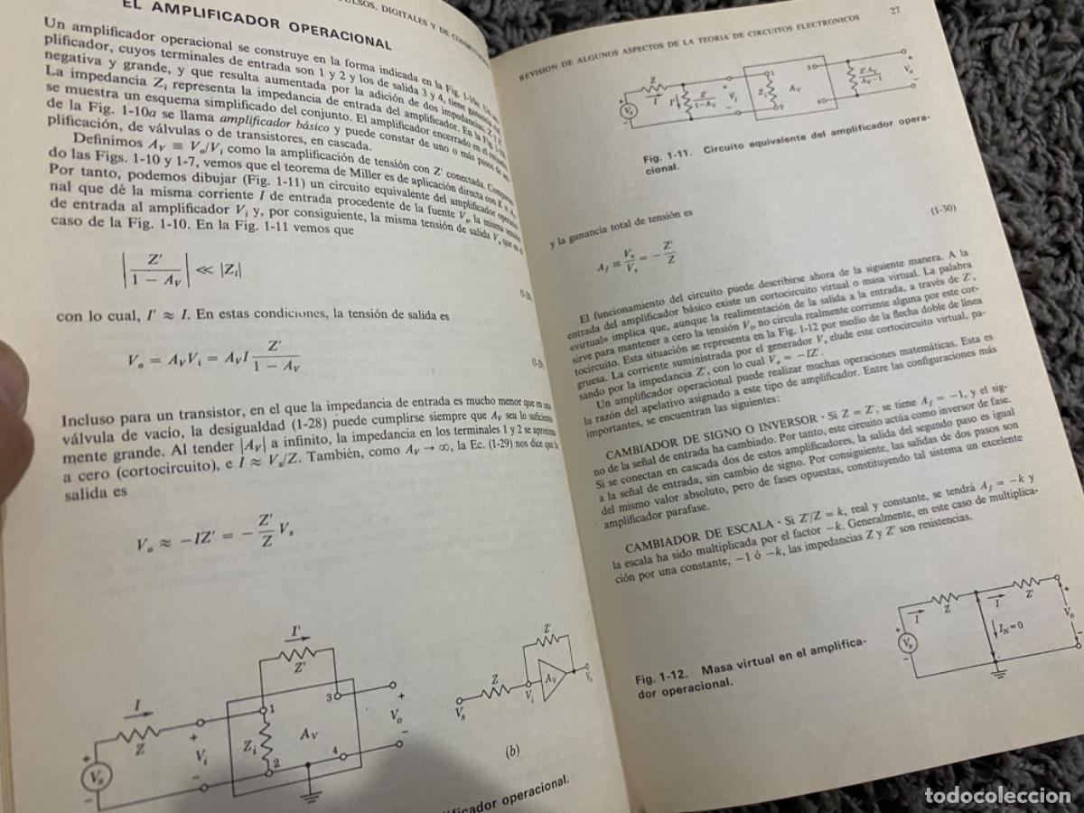 Libros de segunda mano de ciencias: CIRCUITOS DE PULSOS DIGITALES Y DE CONMUTACI&Oacute;N - MILLMAN Y TAUB - ED. CASTILLO - Foto 11