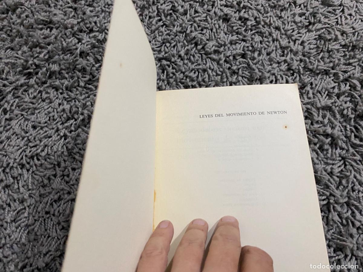 Libros de segunda mano de ciencias: LEYES DEL MOVIMIENTO DE NEWTON. UNWIN. SERIE DID&Aacute;CTICA PROGRAMADA, 1970 - Foto 3
