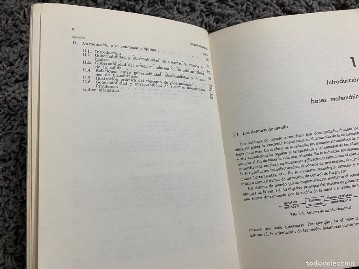 Libros de segunda mano de ciencias: SISTEMAS AUTOMATICOS DE CONTROL-A&Ntilde;O 1970-600PAGS - Foto 8