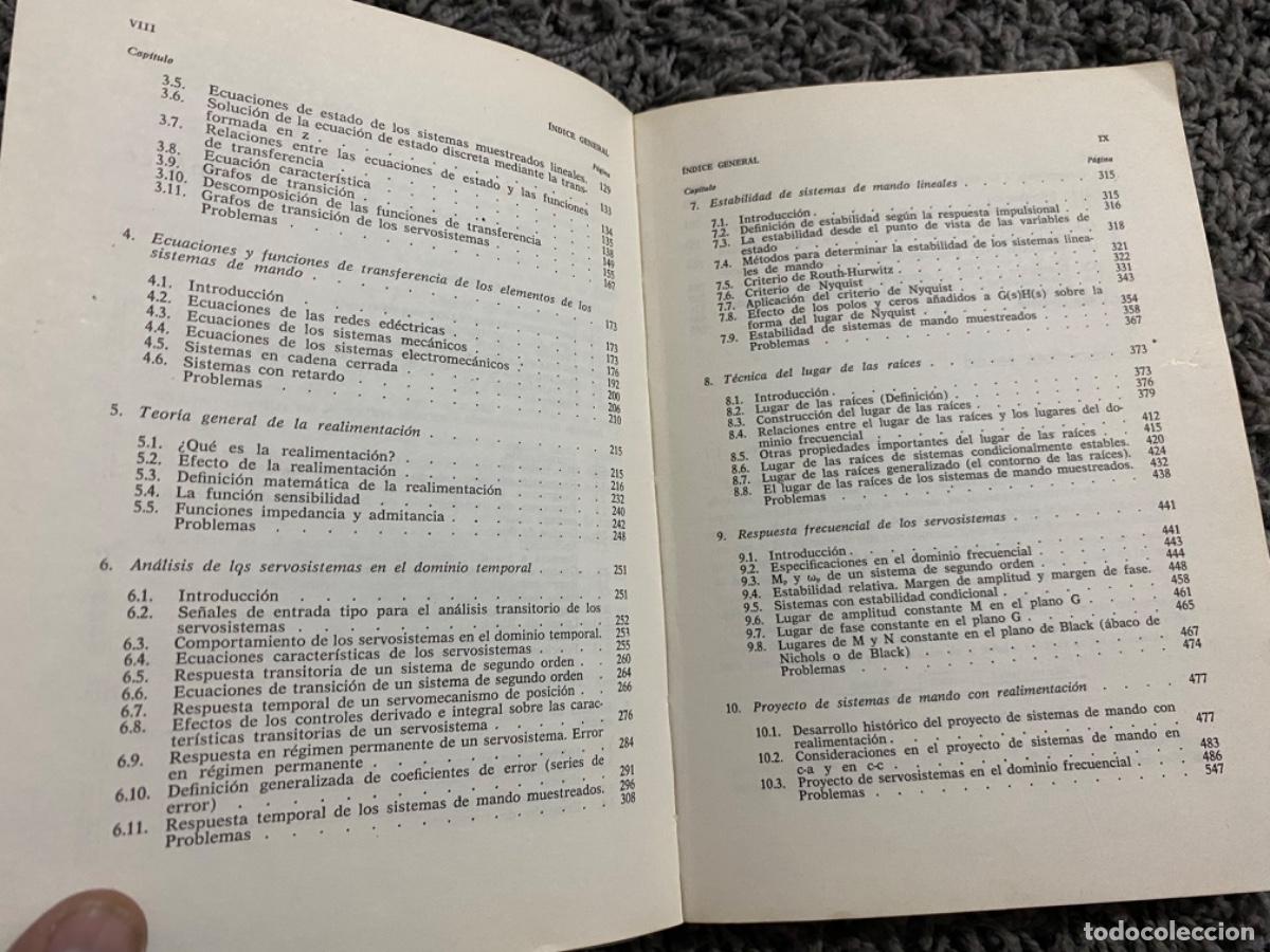 Libros de segunda mano de ciencias: SISTEMAS AUTOMATICOS DE CONTROL-A&Ntilde;O 1970-600PAGS - Foto 10
