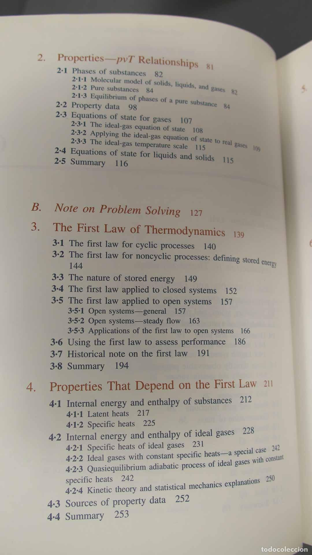 Libros de segunda mano de ciencias: Engineering Thermodynamics. JONES. DUGAN. CON SOFTWARE MANUAL - Foto 3