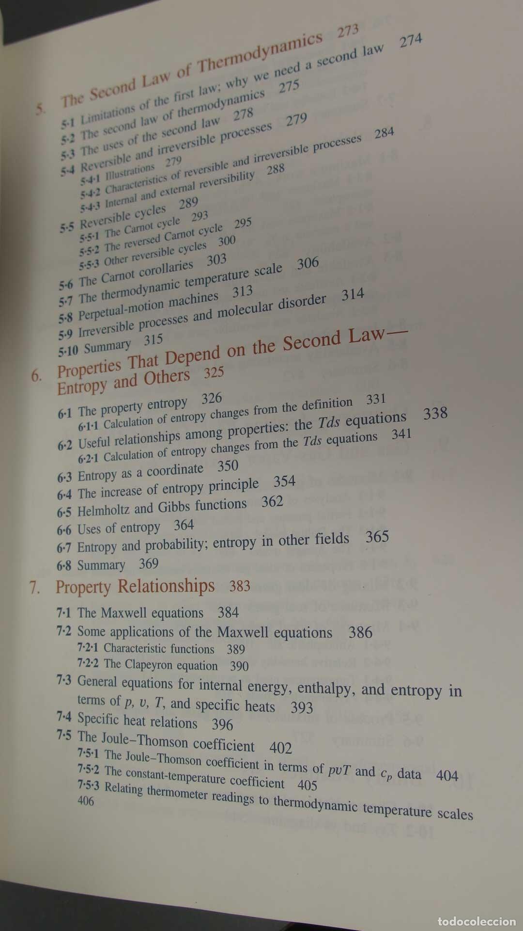 Libros de segunda mano de ciencias: Engineering Thermodynamics. JONES. DUGAN. CON SOFTWARE MANUAL - Foto 4