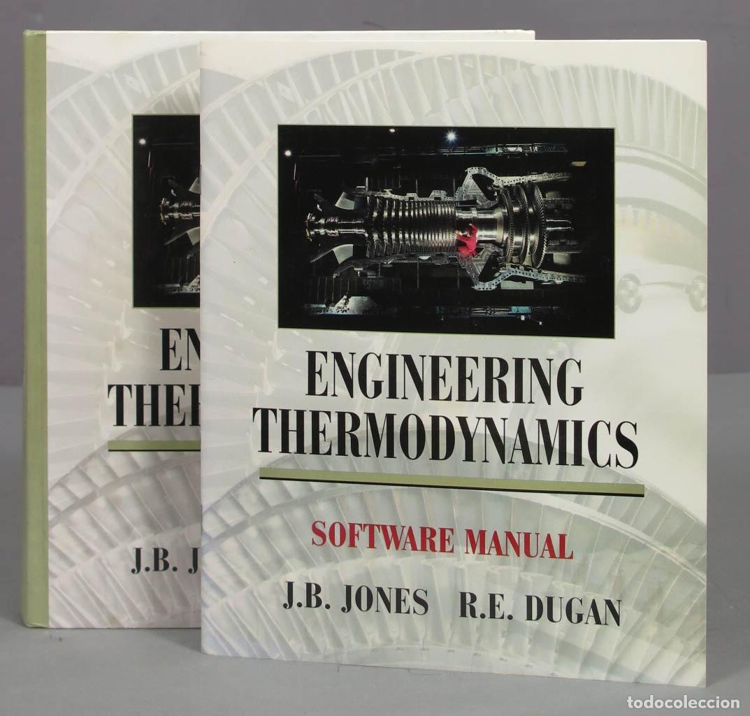 Libros de segunda mano de ciencias: Engineering Thermodynamics. JONES. DUGAN. CON SOFTWARE MANUAL - Foto 1