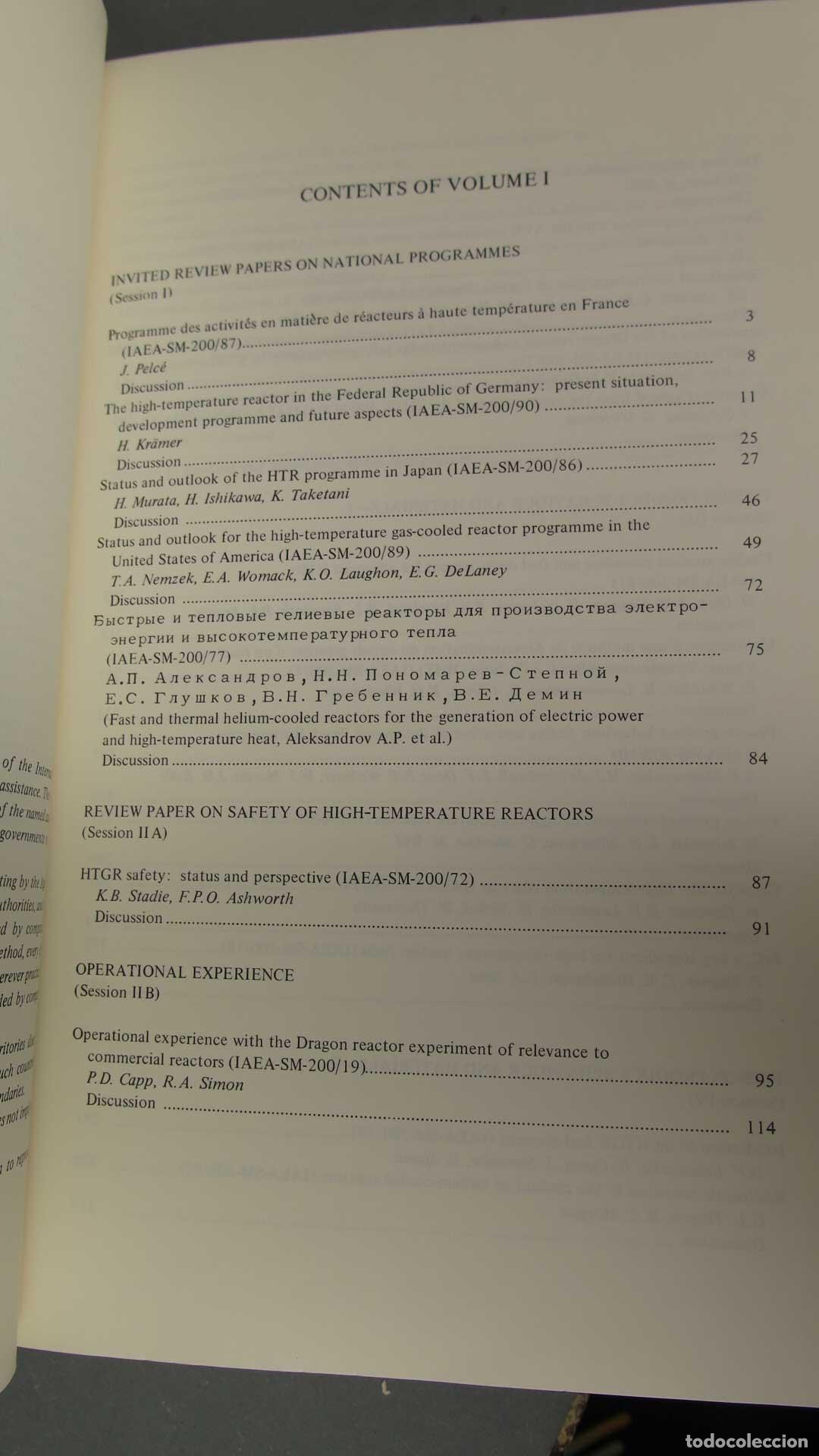 Libros de segunda mano de ciencias: Gas-cooled Reactors with Emphasis on Advanced Systems: v. 1 - Foto 2