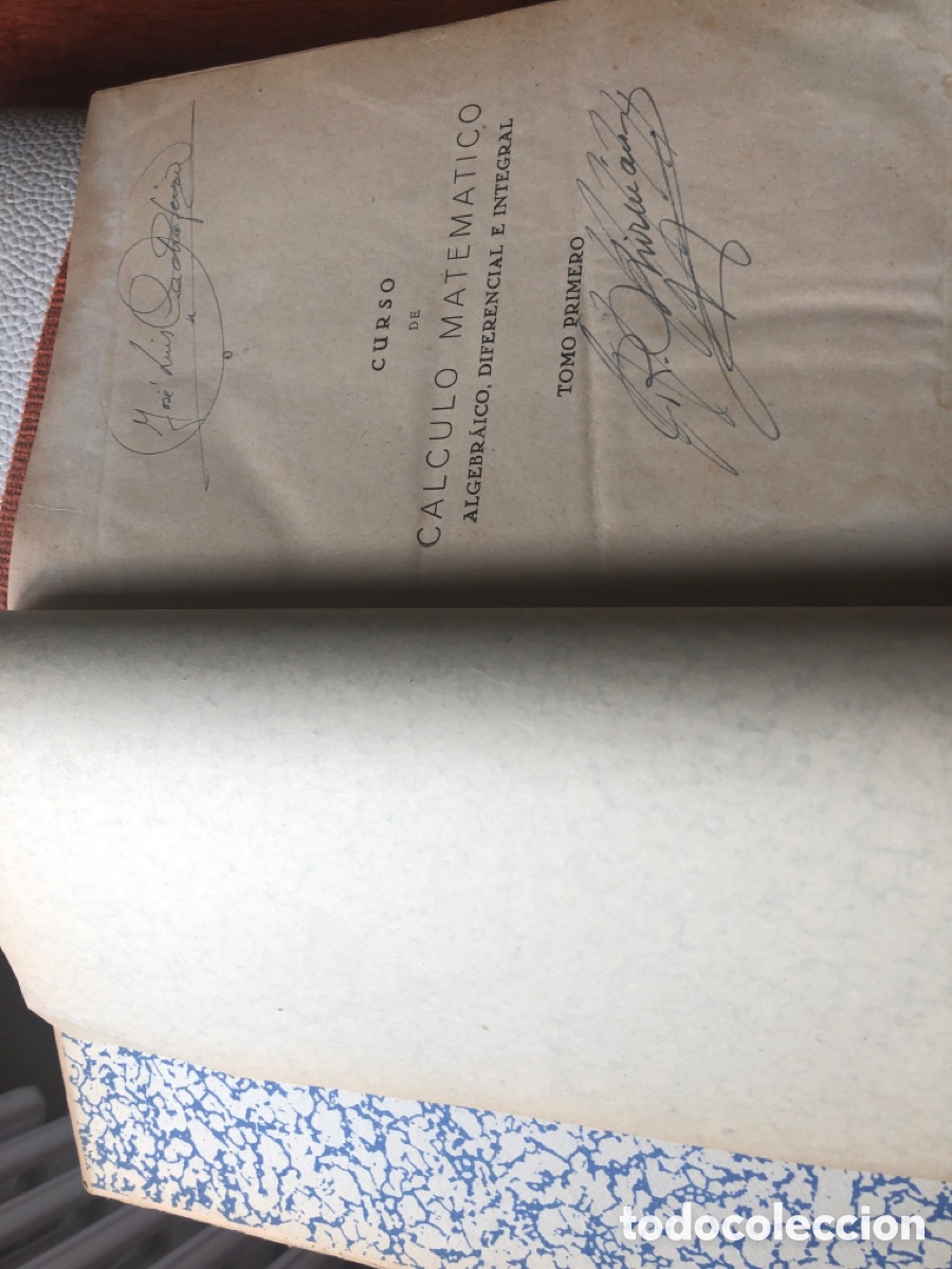 Libros de segunda mano de ciencias: Curso de C&aacute;lculo Matem&aacute;tico - Foto 3