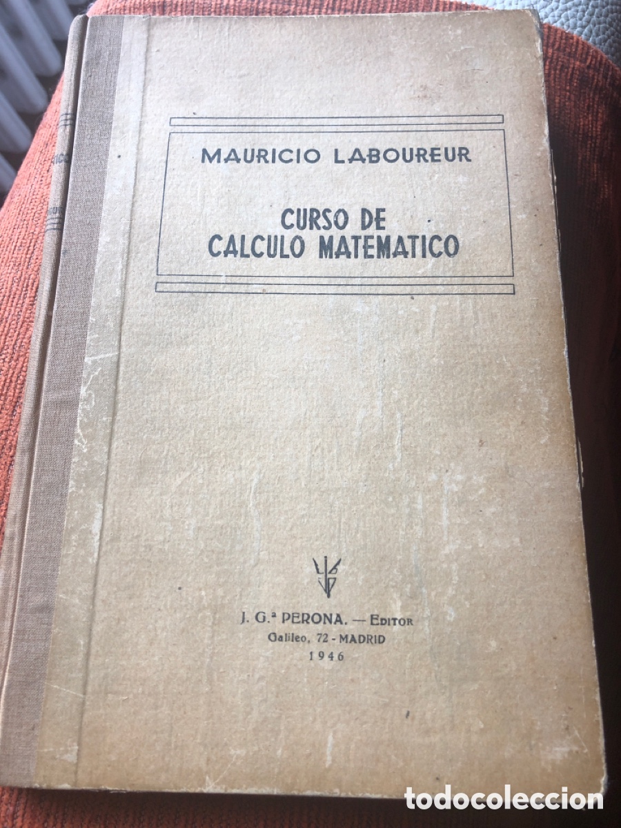 Libros de segunda mano de ciencias: Curso de C&aacute;lculo Matem&aacute;tico - Foto 1