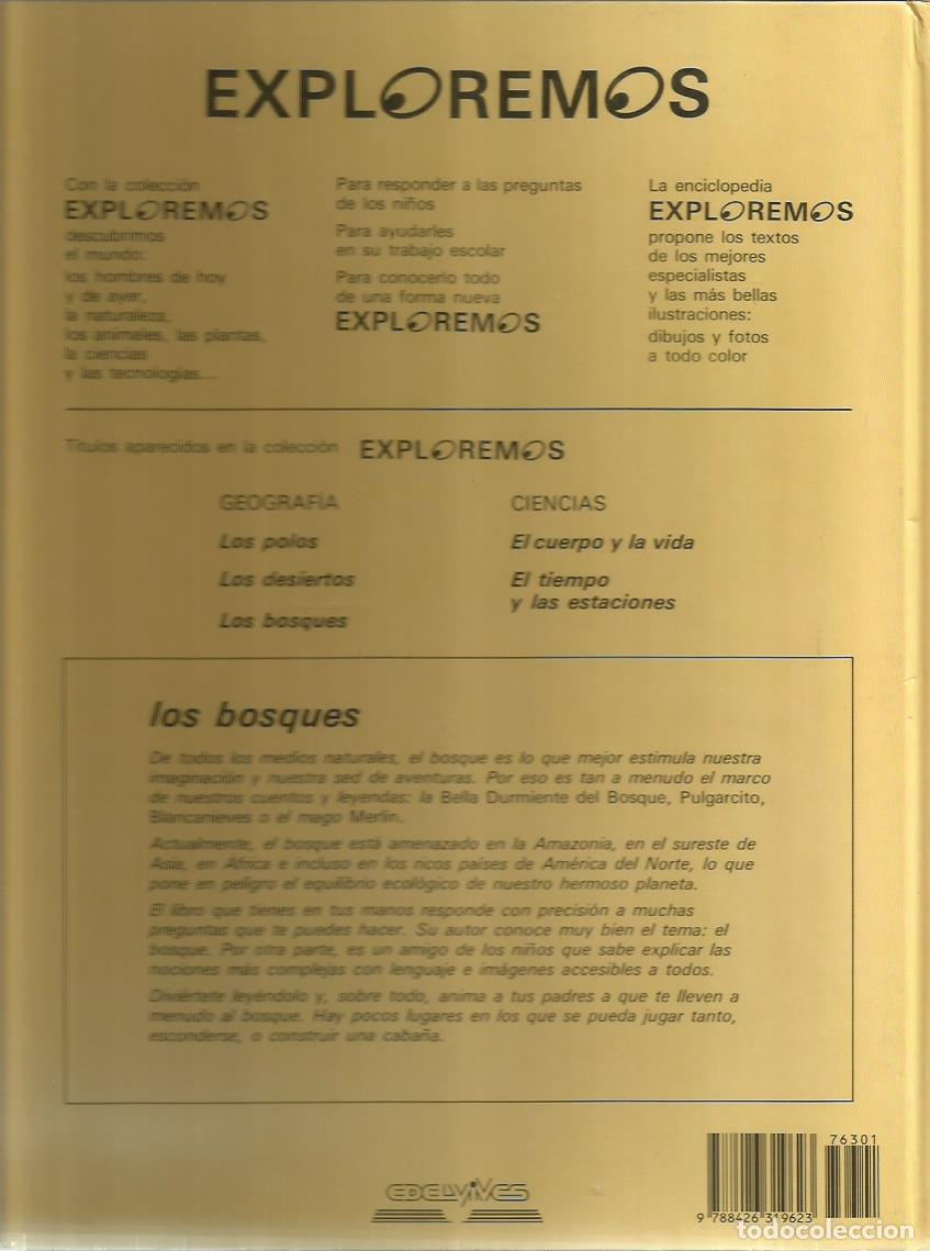 Libros de segunda mano: Los bosques (coleccion Exploremos) - Gourier, James - Foto 2