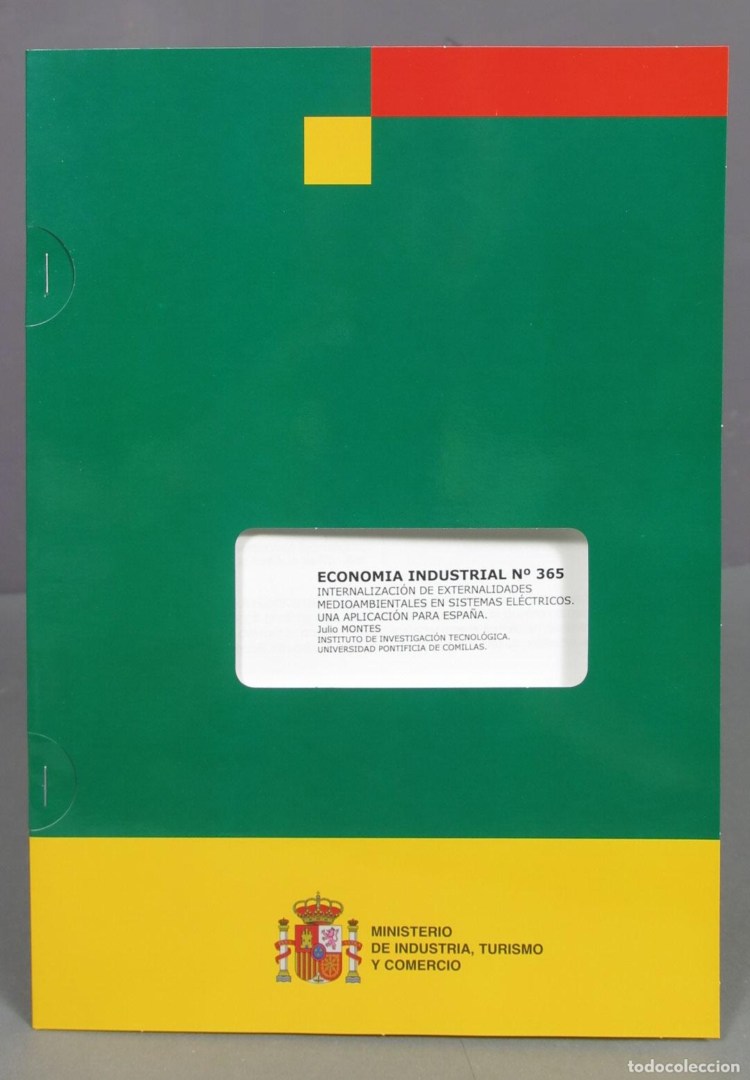 Libri di seconda mano: INTERNALIZACION DE EXTERNALIDADES MEDIOAMBIENTALES EN SISTEMA ELECTRICOS. JULIO MONTES