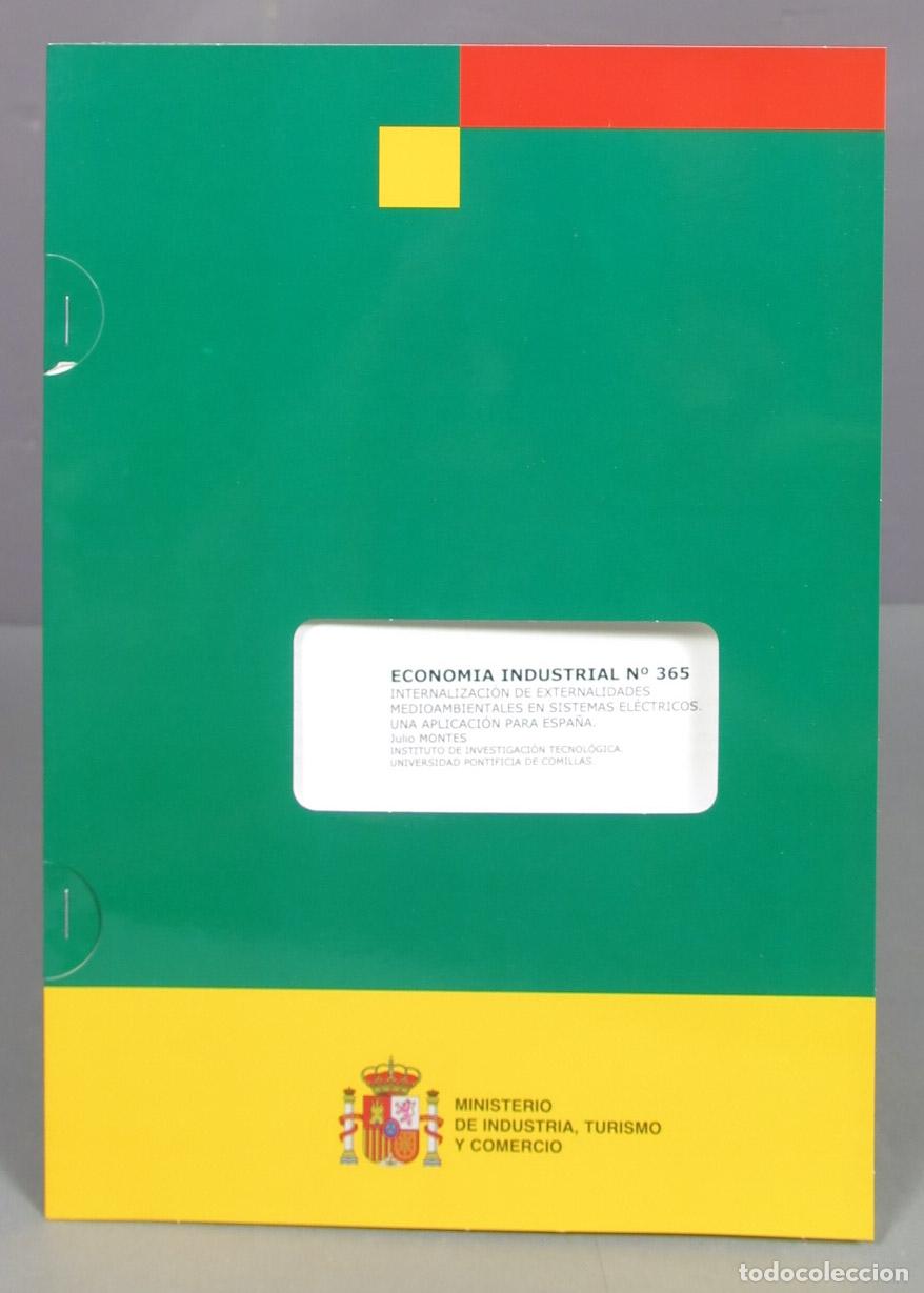 Libri di seconda mano: INTERNALIZACION DE EXTERNALIDADES MEDIOAMBIENTALES EN SISTEMA ELECTRICOS. JULIO MONTES