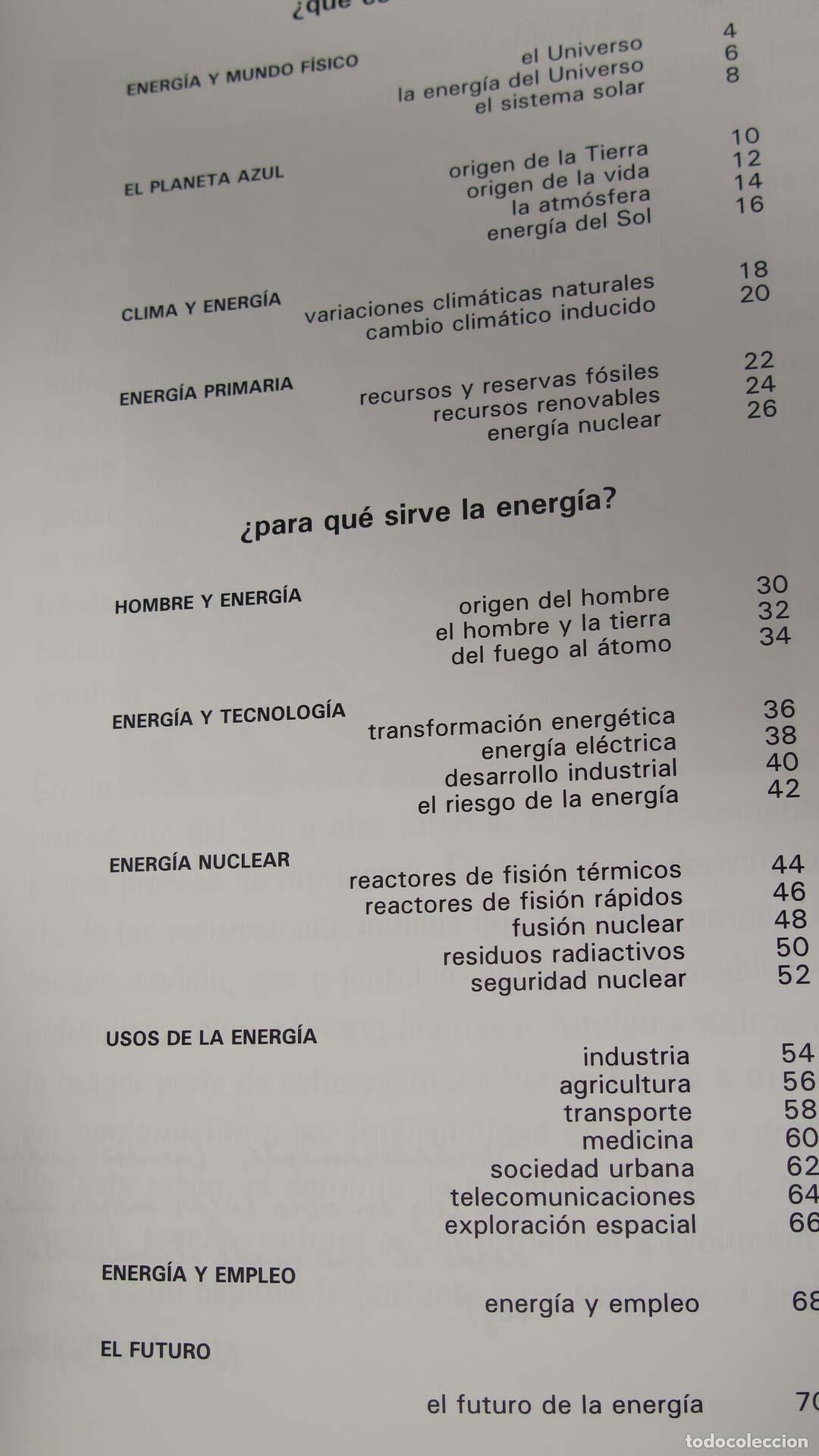 Libros de segunda mano de ciencias: LA ENERGIA. &iquest; QUE ES?. &iquest;PARA QUE SIRVE? - Foto 2