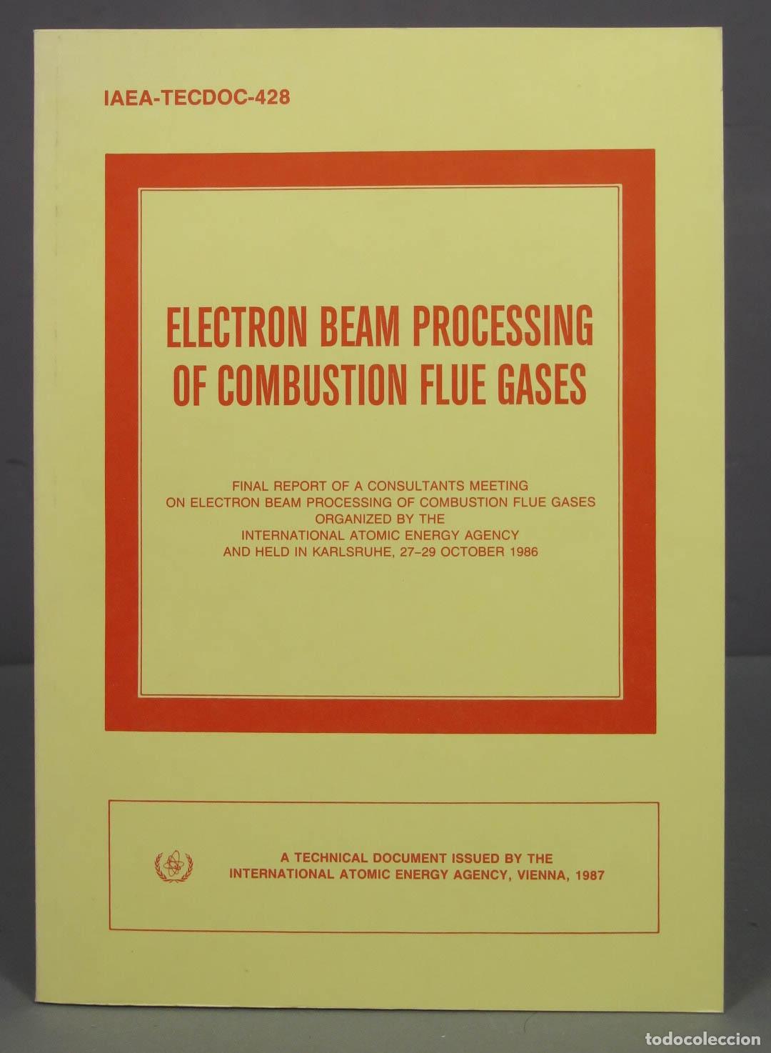 Libros de segunda mano de ciencias: ELECTRON BEAM PROCESSING OF COMBUSTION FLUE GASES - Foto 1