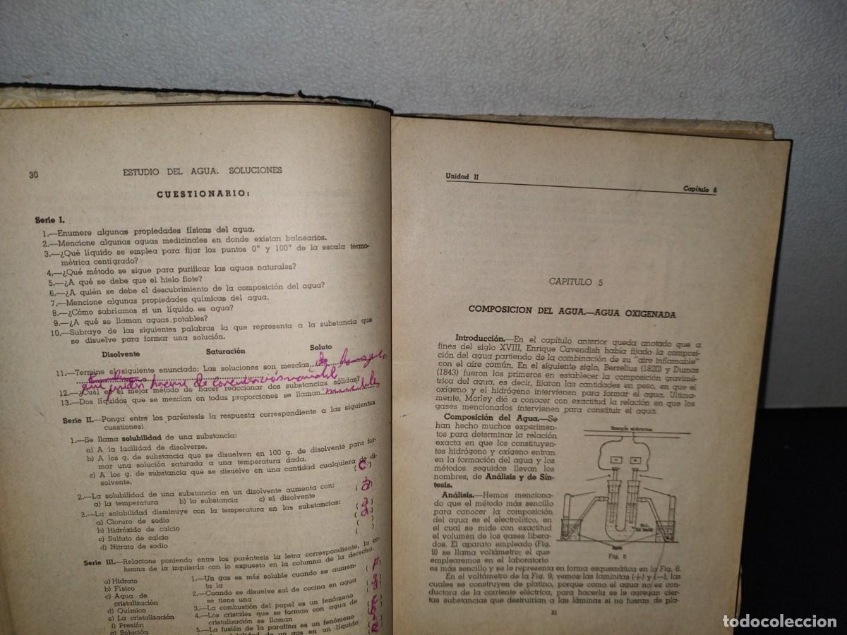 Libros de segunda mano de ciencias: 78- CURSO ELEMENTAL DE QU&Iacute;MICA - RAM&Oacute;N RODR&Iacute;GUEZ M. - 1951 - Foto 8