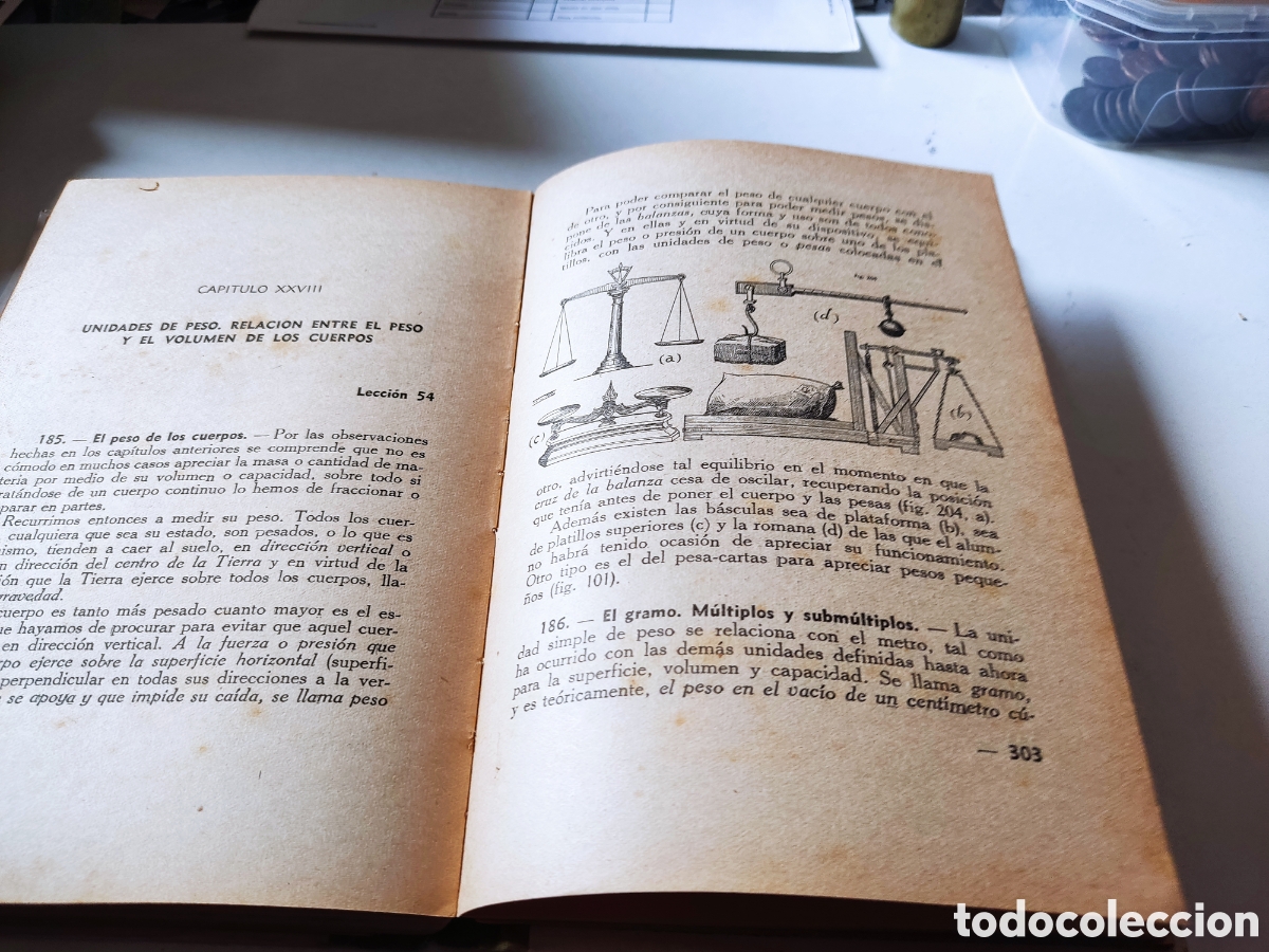 Libros de segunda mano de ciencias: Libro matem&aacute;ticas elementales aritm&eacute;tica y Geometr&iacute;a 1939 - Foto 15