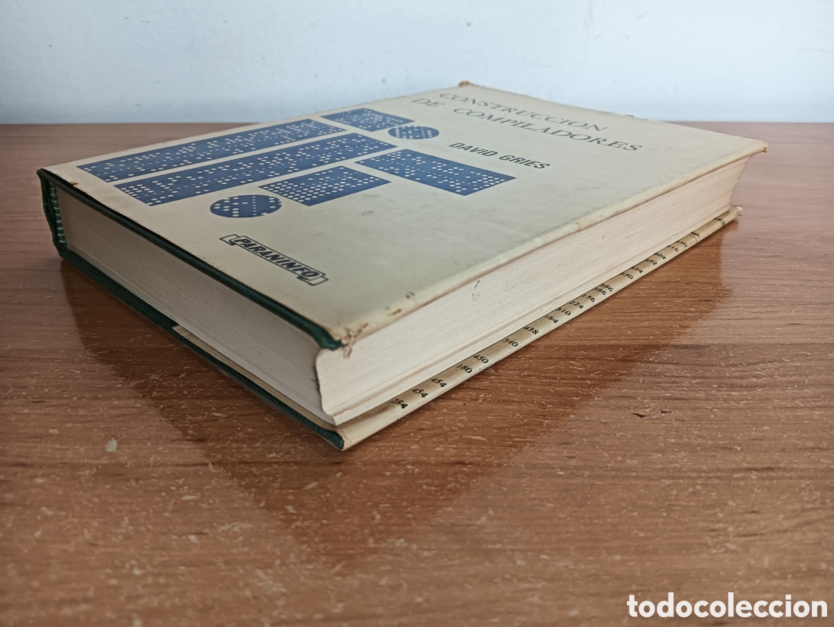 Libros de segunda mano de ciencias: CONSTRUCCI&Oacute;N DE COMPILADORES , DAVID GRIES , ED. PARANINFO 1975 - Foto 3