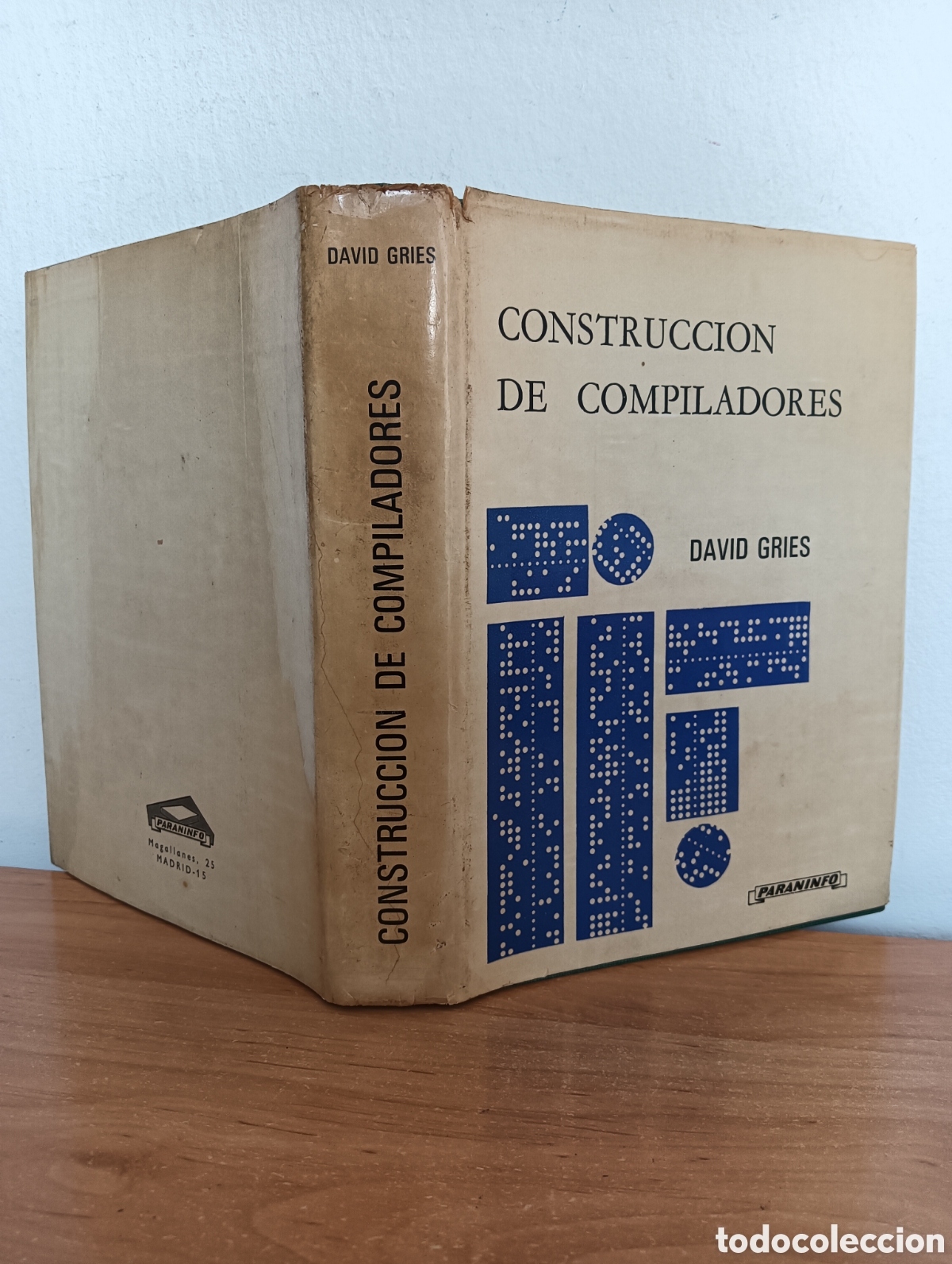 Libros de segunda mano de ciencias: CONSTRUCCI&Oacute;N DE COMPILADORES , DAVID GRIES , ED. PARANINFO 1975 - Foto 2