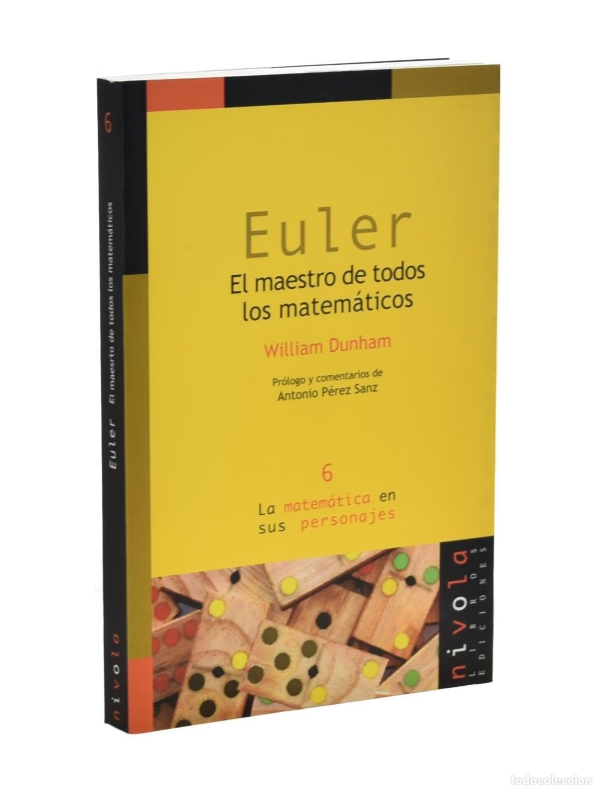 Libros de segunda mano de ciencias: EULER. EL MAESTRO DE TODOS LOS MATEM&Aacute;TICOS - DUNHAM, William - Foto 1