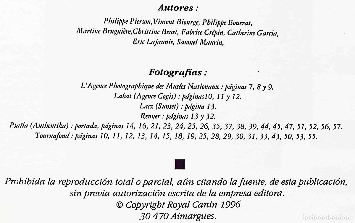 Libros de segunda mano: El libro del gato. Royal Canin. 1996 - Foto 2