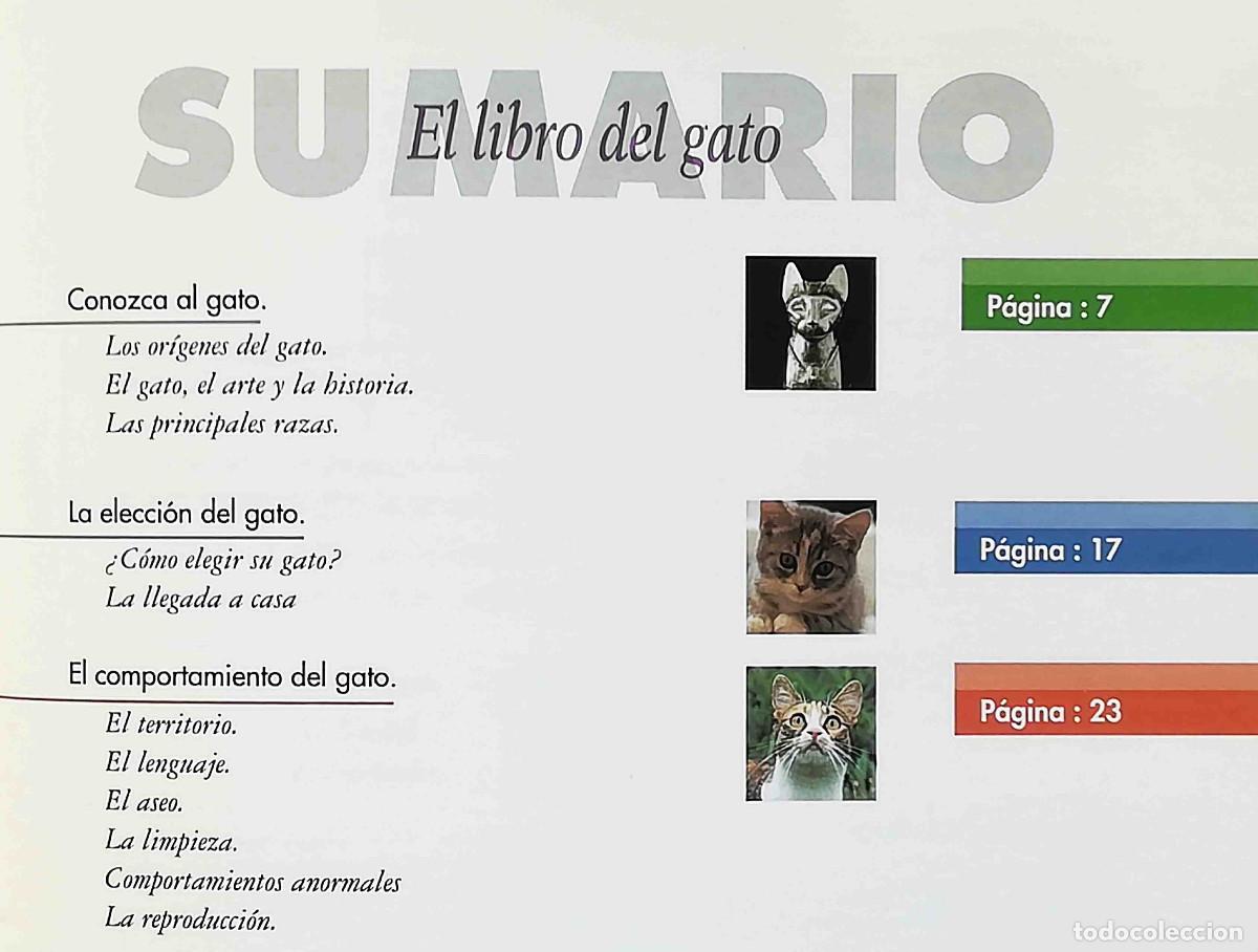 Libros de segunda mano: El libro del gato. Royal Canin. 1996 - Foto 3