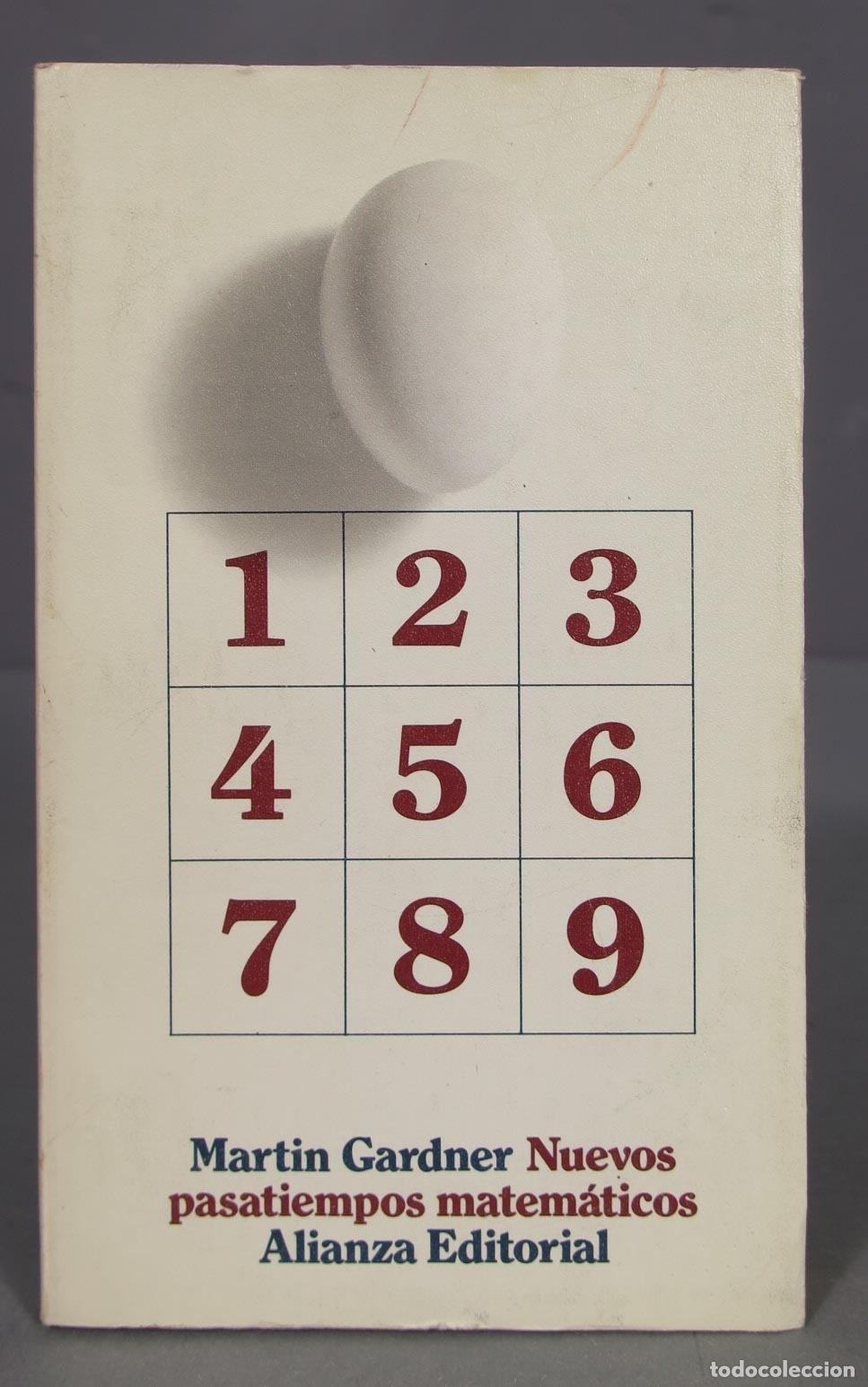 Libros de segunda mano de ciencias: Nuevos pasatiempos matem&aacute;ticos. Gardner - Foto 1