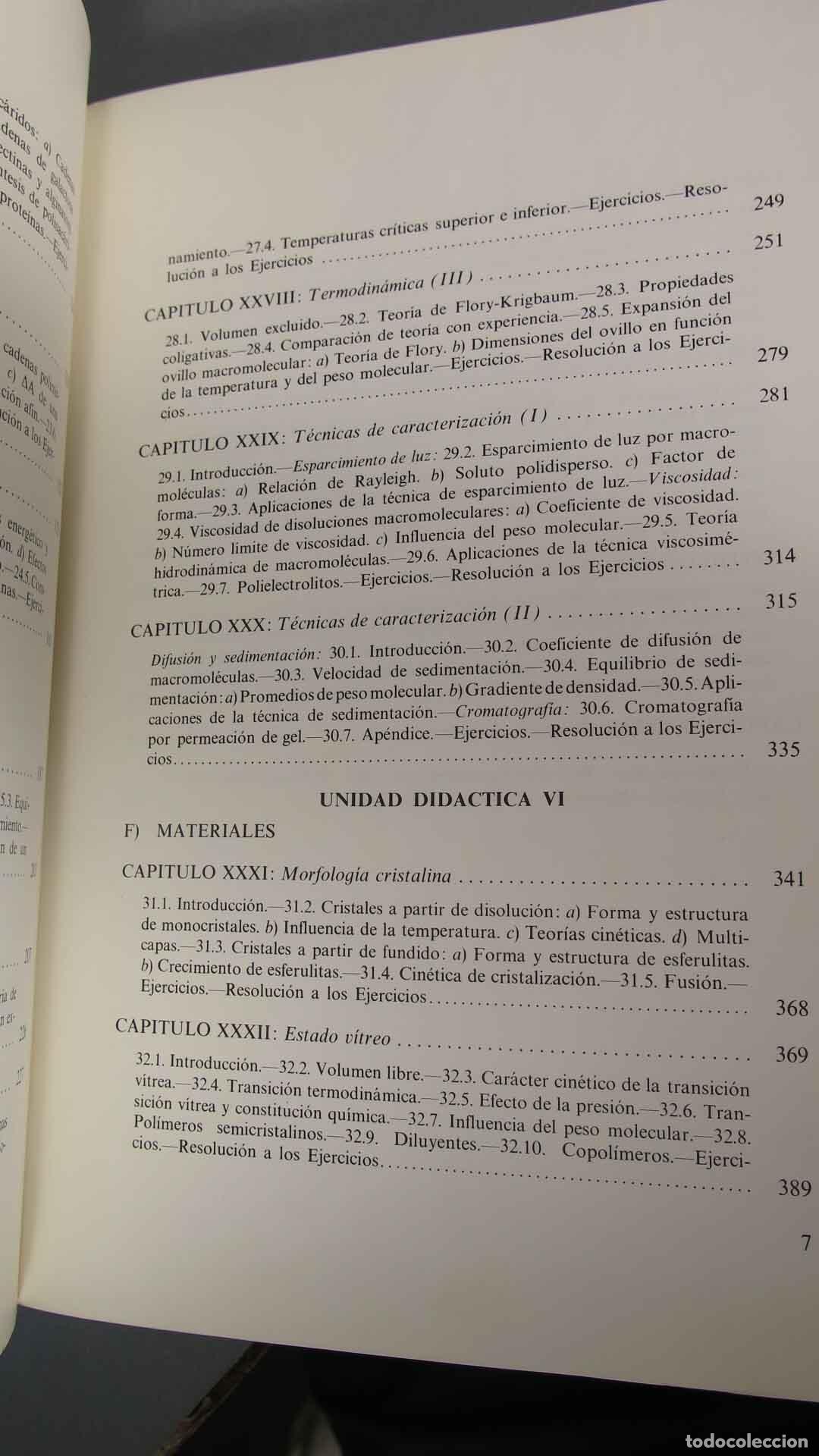 Libros de segunda mano de ciencias: MACROMOL&Eacute;CULAS. 2 TOMOS - Foto 4