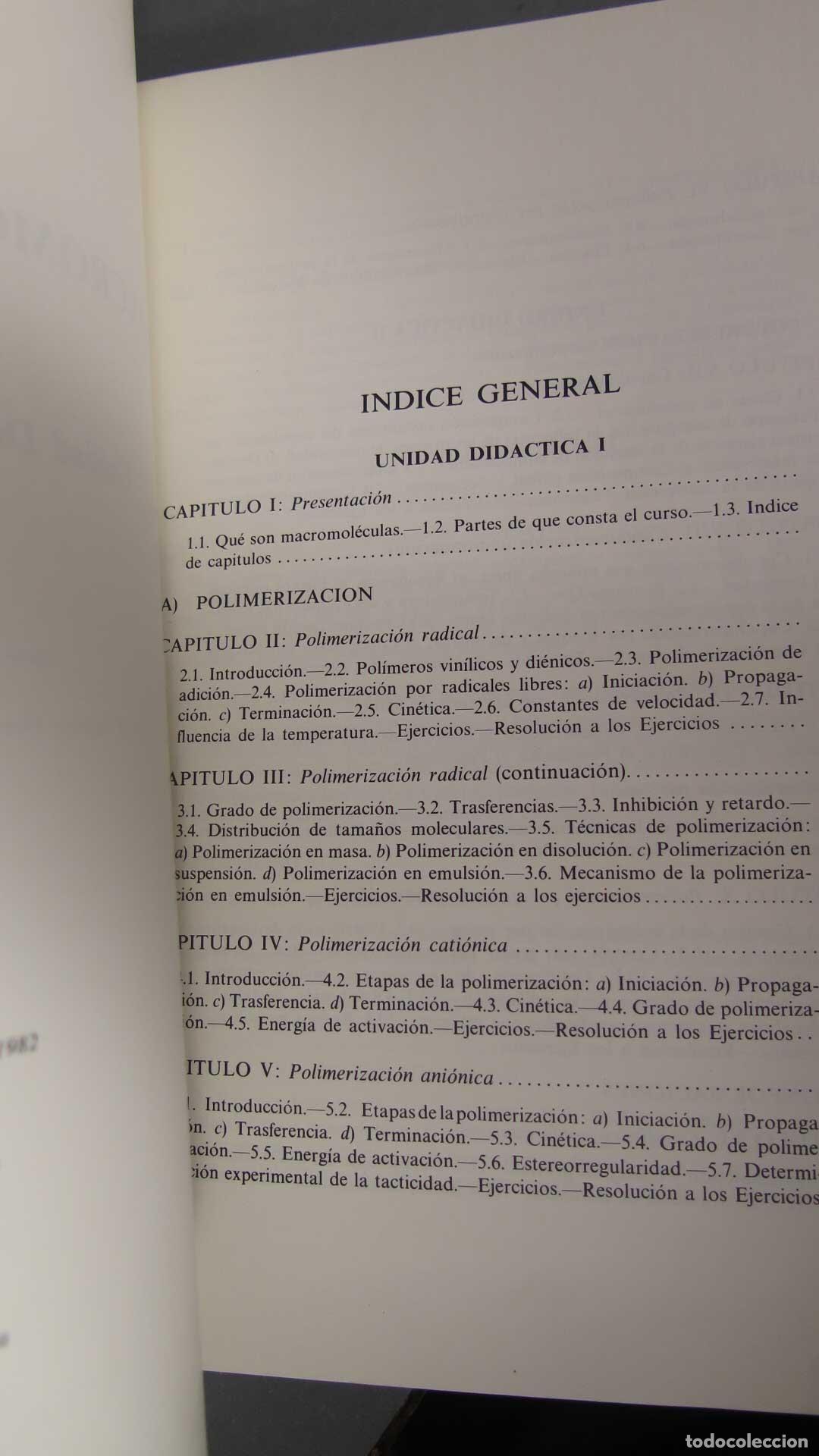 Libros de segunda mano de ciencias: MACROMOL&Eacute;CULAS. 2 TOMOS - Foto 6