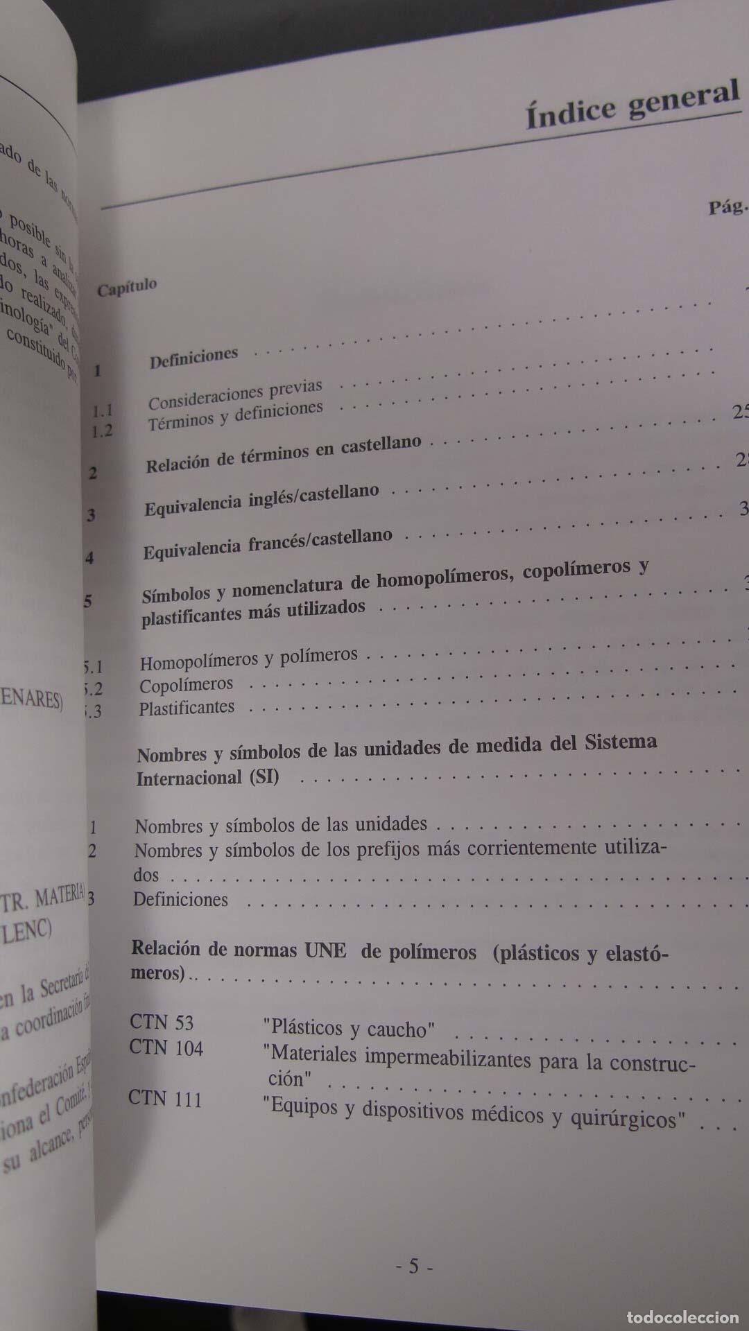 Libros de segunda mano de ciencias: Diccionario tecnol&oacute;gico de pl&aacute;sticos - Foto 2
