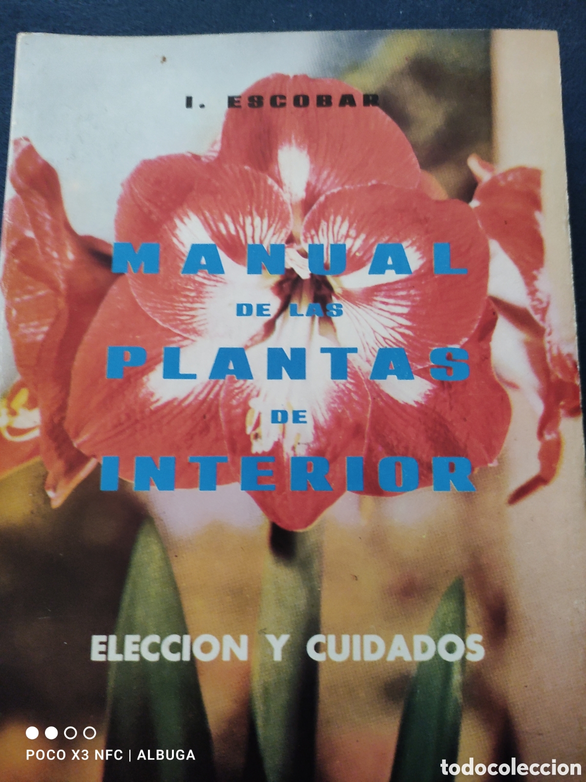 Libros de segunda mano: Manual de las plantas de interior. I. Escobar. - Foto 1