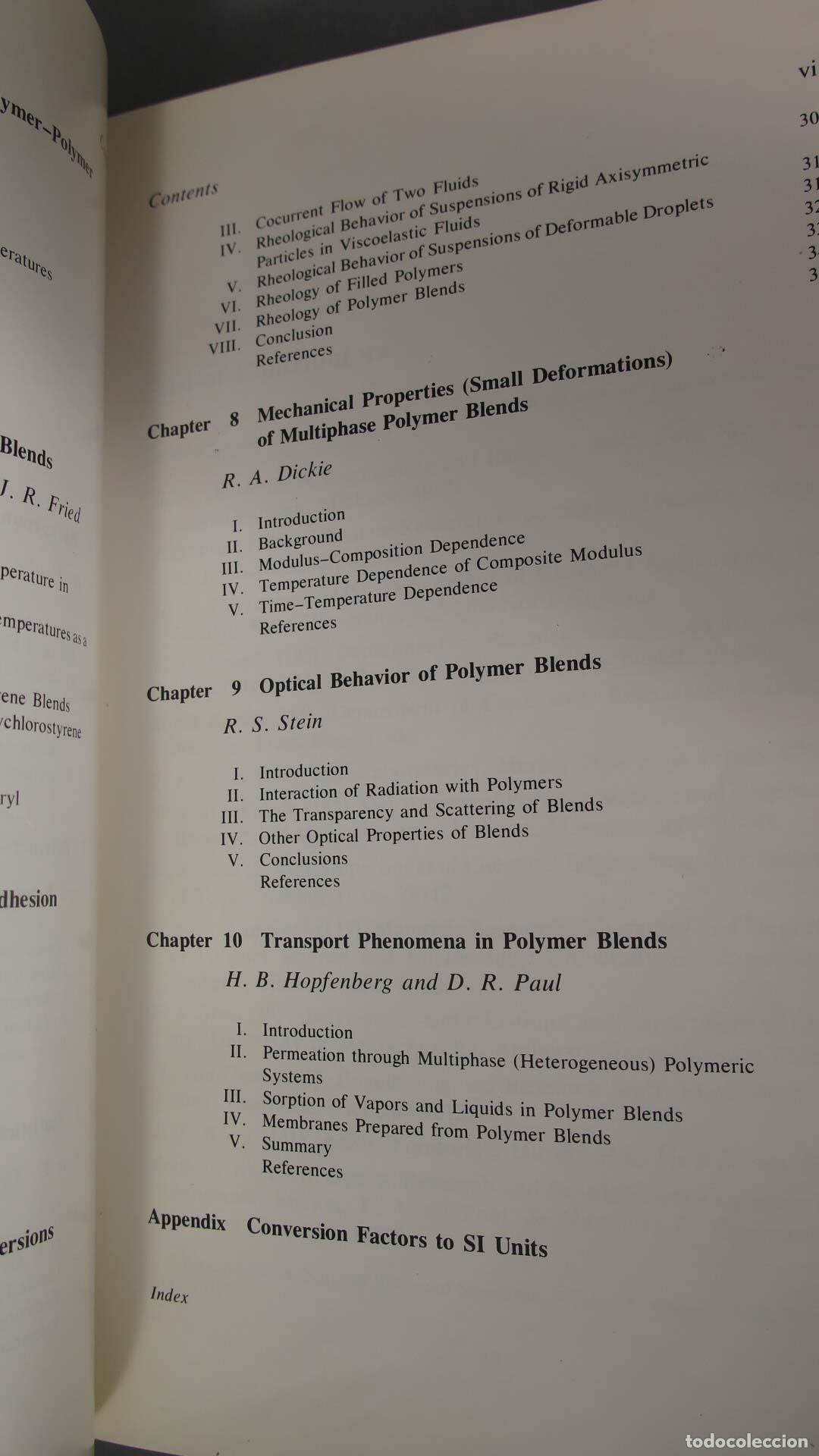 Libros de segunda mano de ciencias: Polymer Blends (Volume 1) - Foto 4